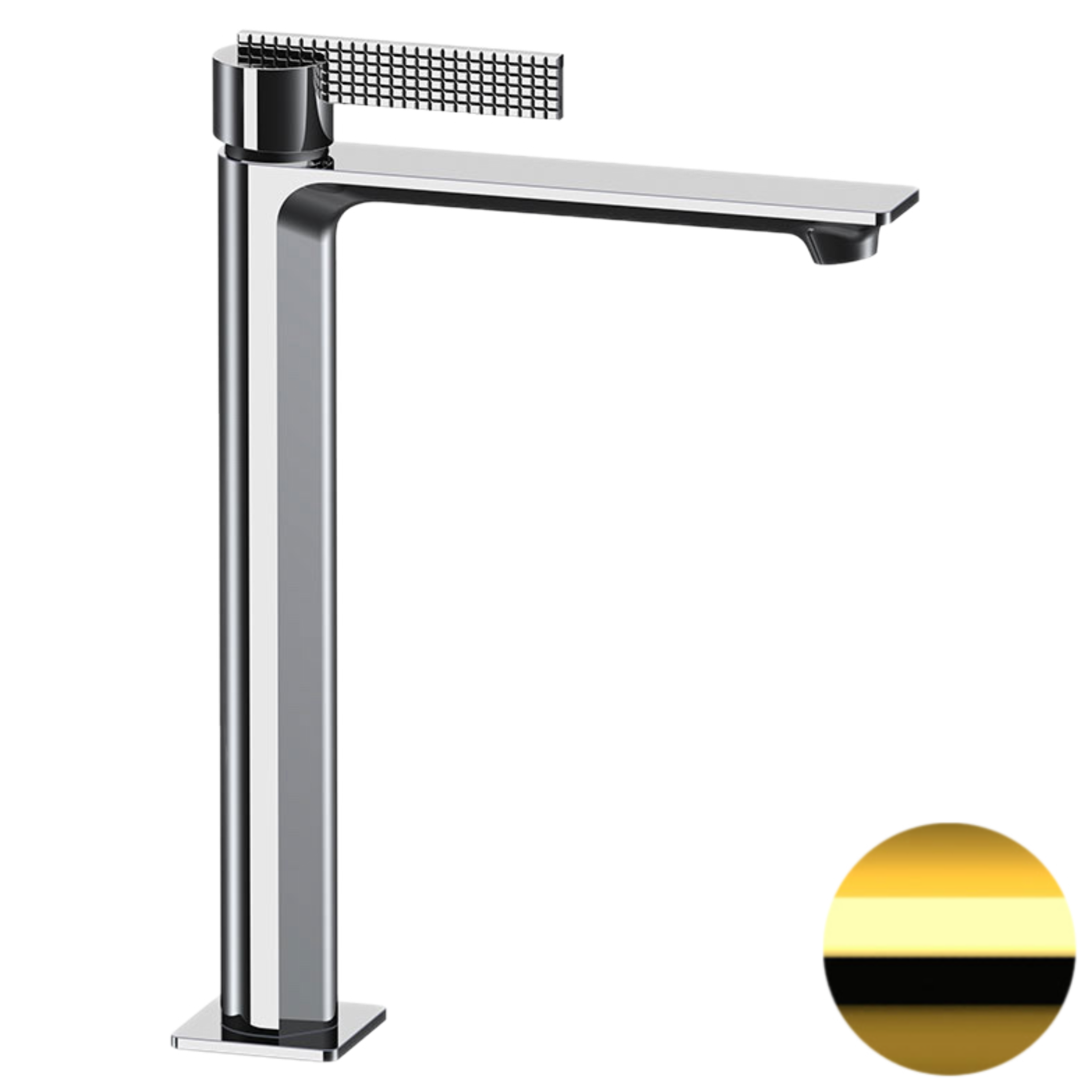 Смеситель для раковины Daniel Club ANC607BDO, золото глянцевое