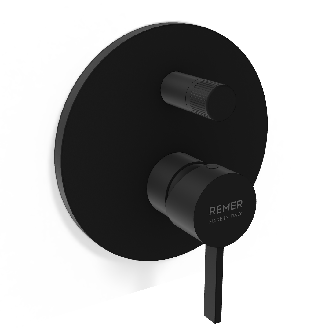 Смеситель для душа Remer Metrica MC09HNO, черный матовый