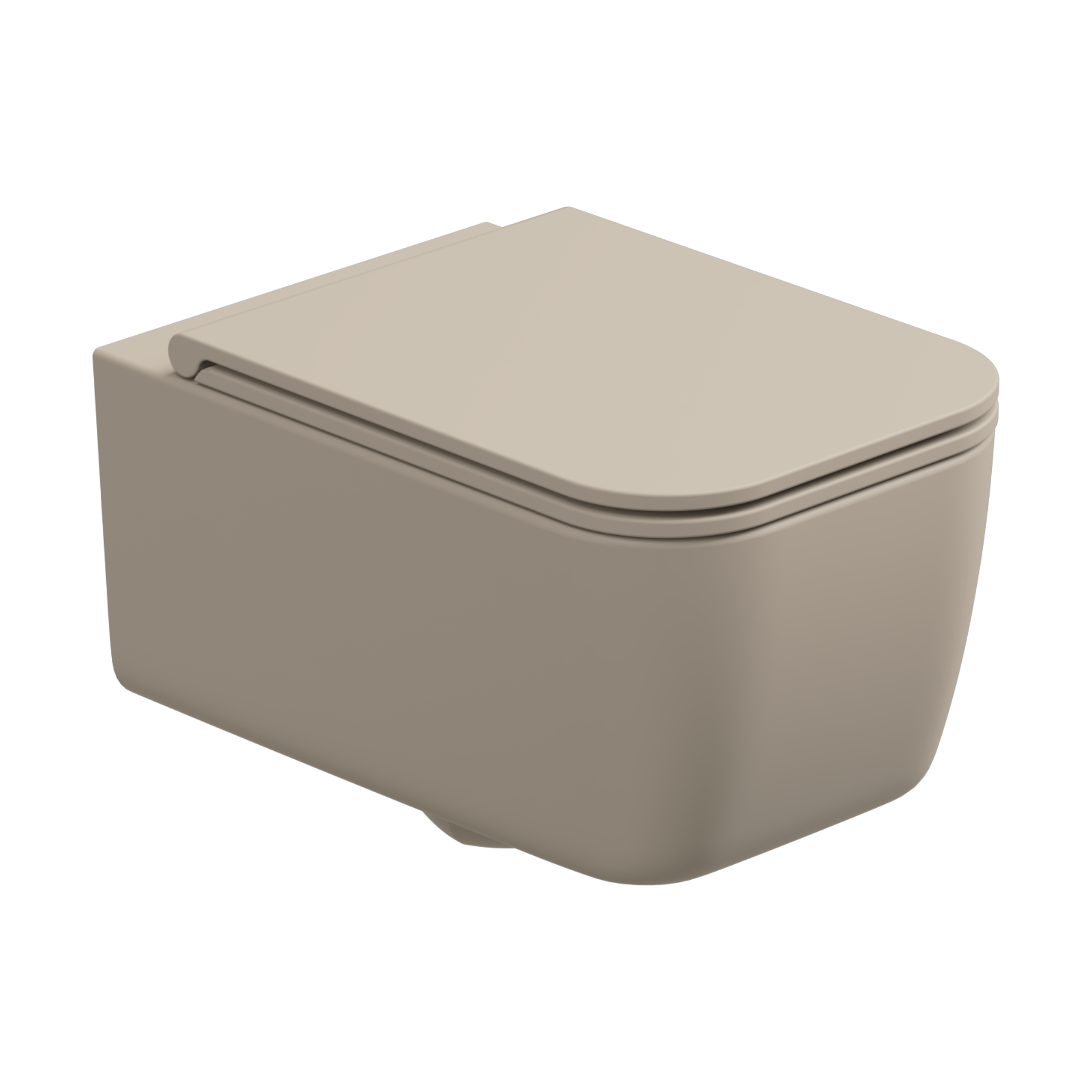 Чаша подвесного унитаза GSG Ceramic Design Brio BRWCSO034, Sabbia Matt