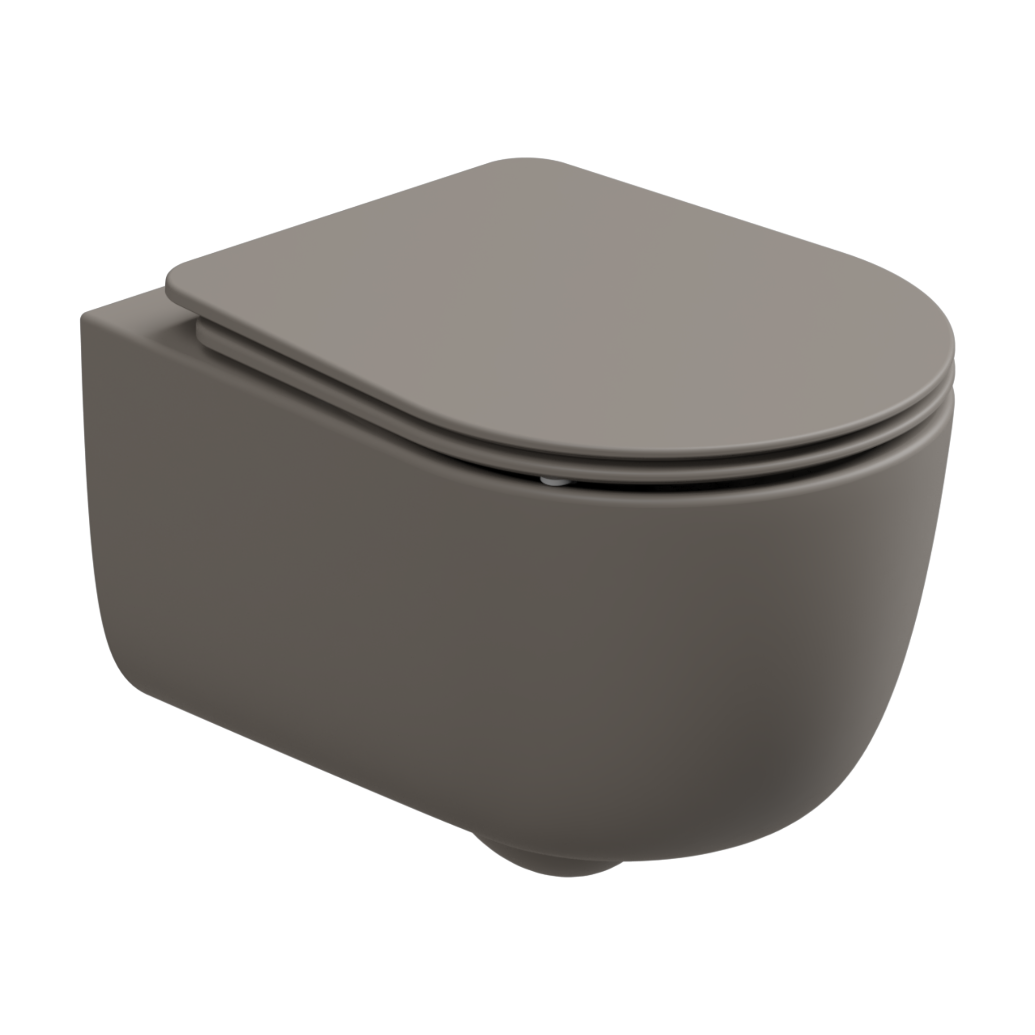 Чаша подвесного унитаза со смывом Smart Clean GSG Ceramic Design Hit! HIWCSO030, Cashmere Matt