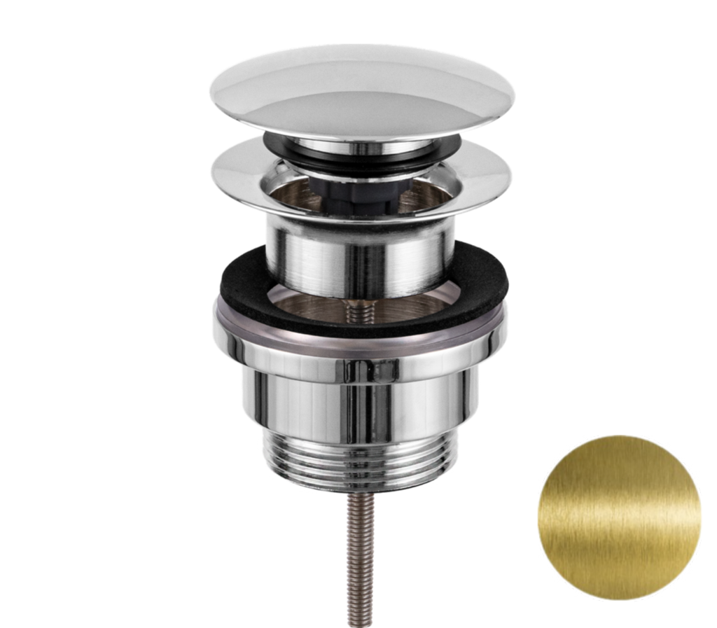 Донный клапан универсальный 1”1/4 Remer 905CCR114VO, латунь состаренная