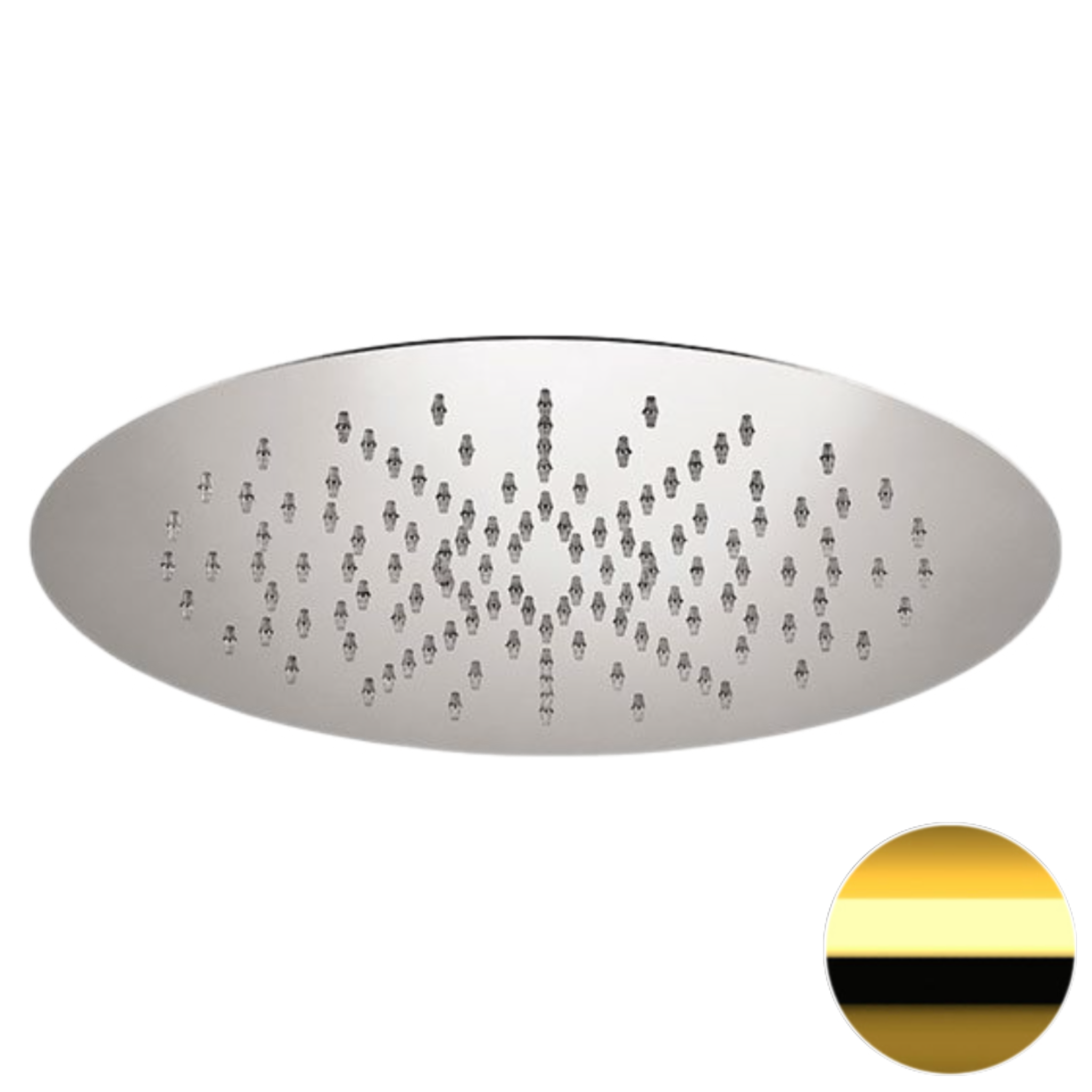 Верхний душ потолочный 44 см Remer 357EFM44DO, золото глянцевое