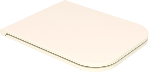 Крышка с сиденьем для подвесного унитаза с микролифтом GSG Ceramic Design Brio BRCOPRSLTICR015, пергамон матовый