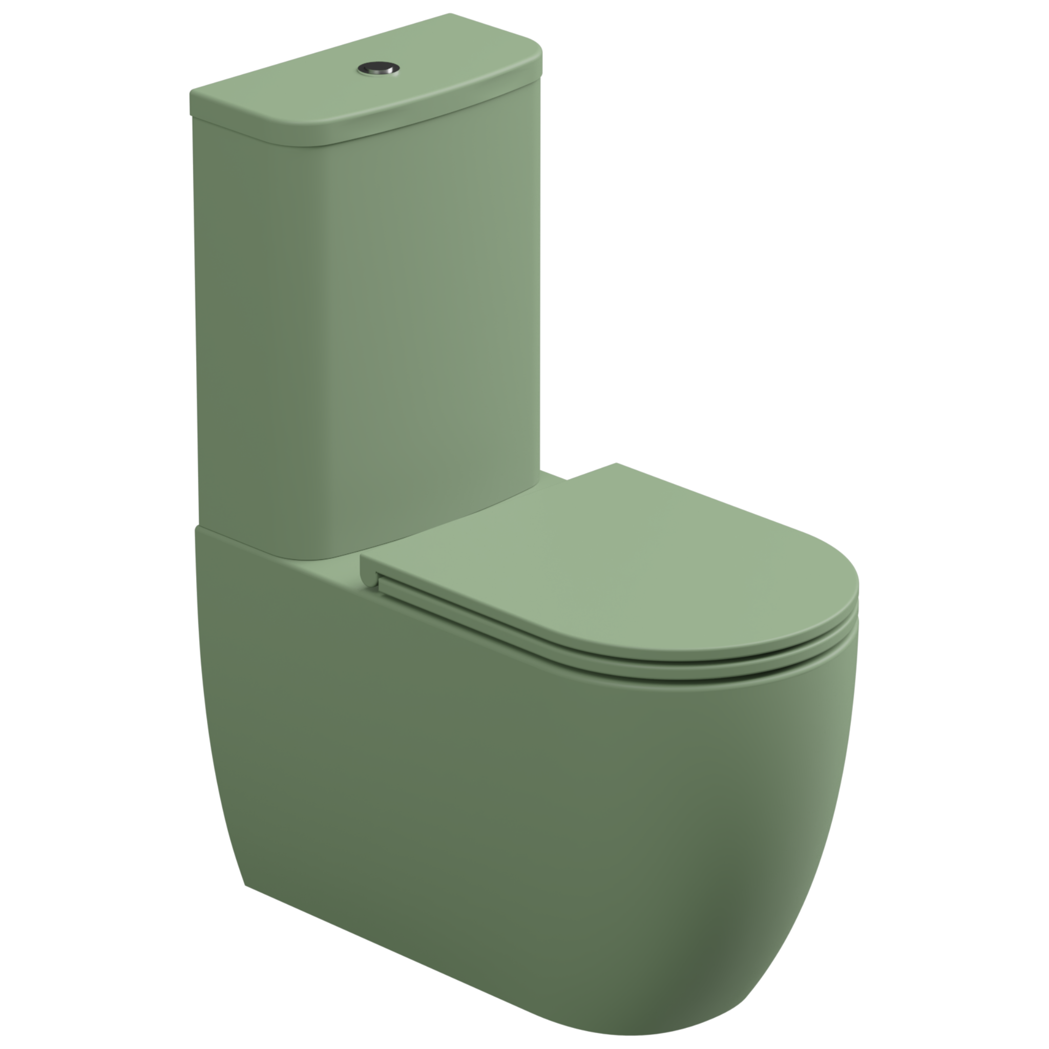 Чаша напольного унитаза GSG Ceramic Design Like LKMBL031P, Salvia Matt