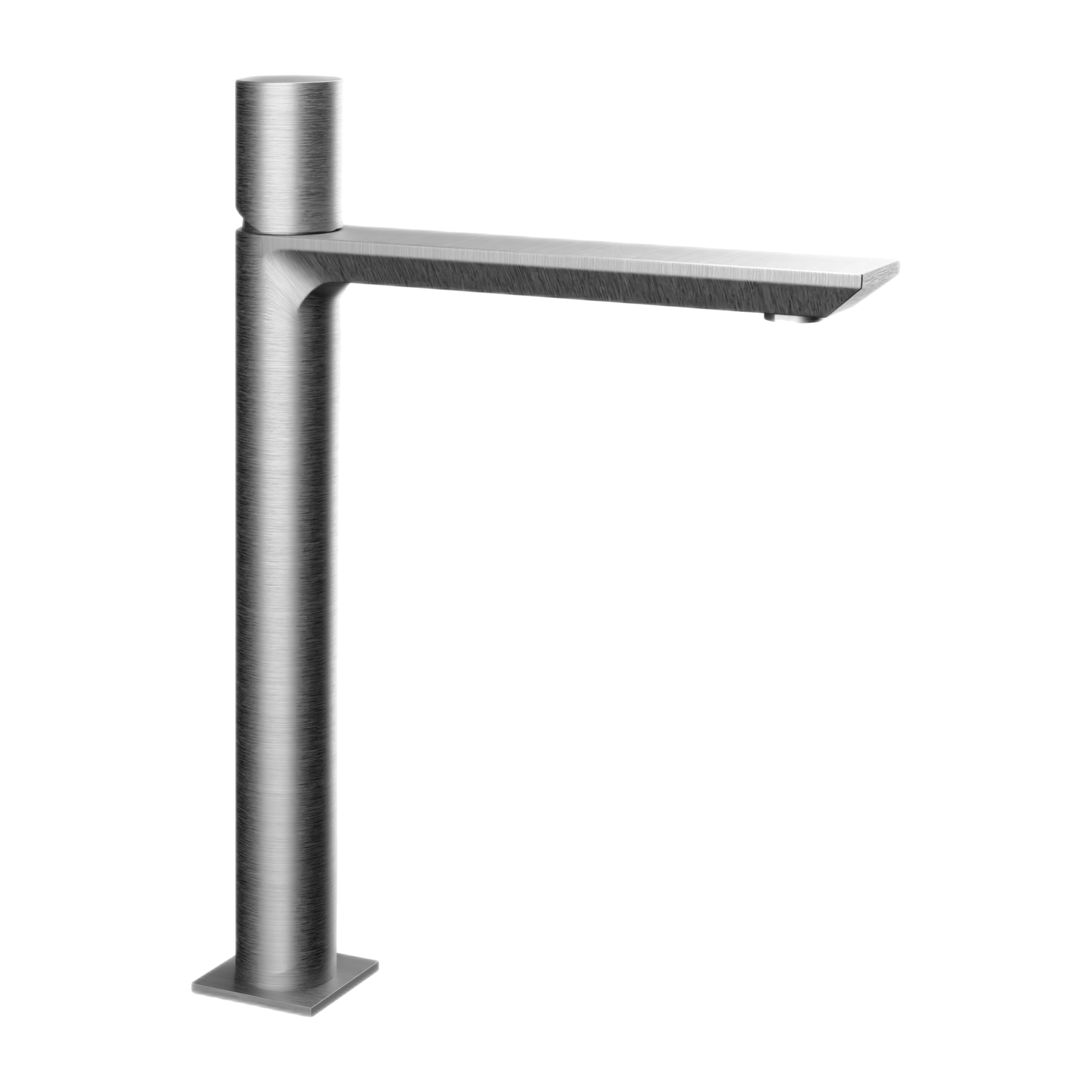 Смеситель для раковины Remer Edge EG512LXLNP, никель брашированный