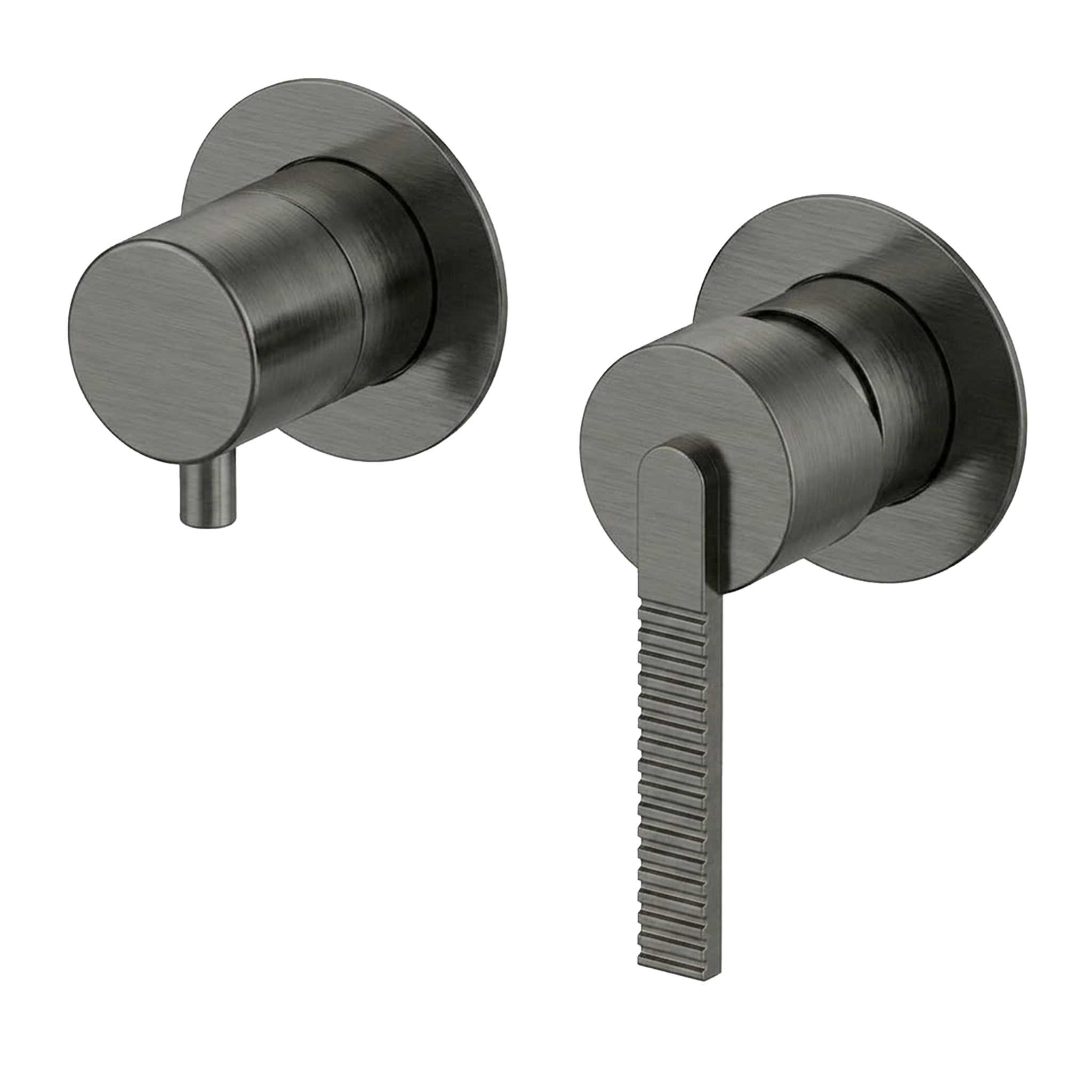 Смеситель для душа Daniel Regency RN662D2PWBGM, оружейная сталь PVD