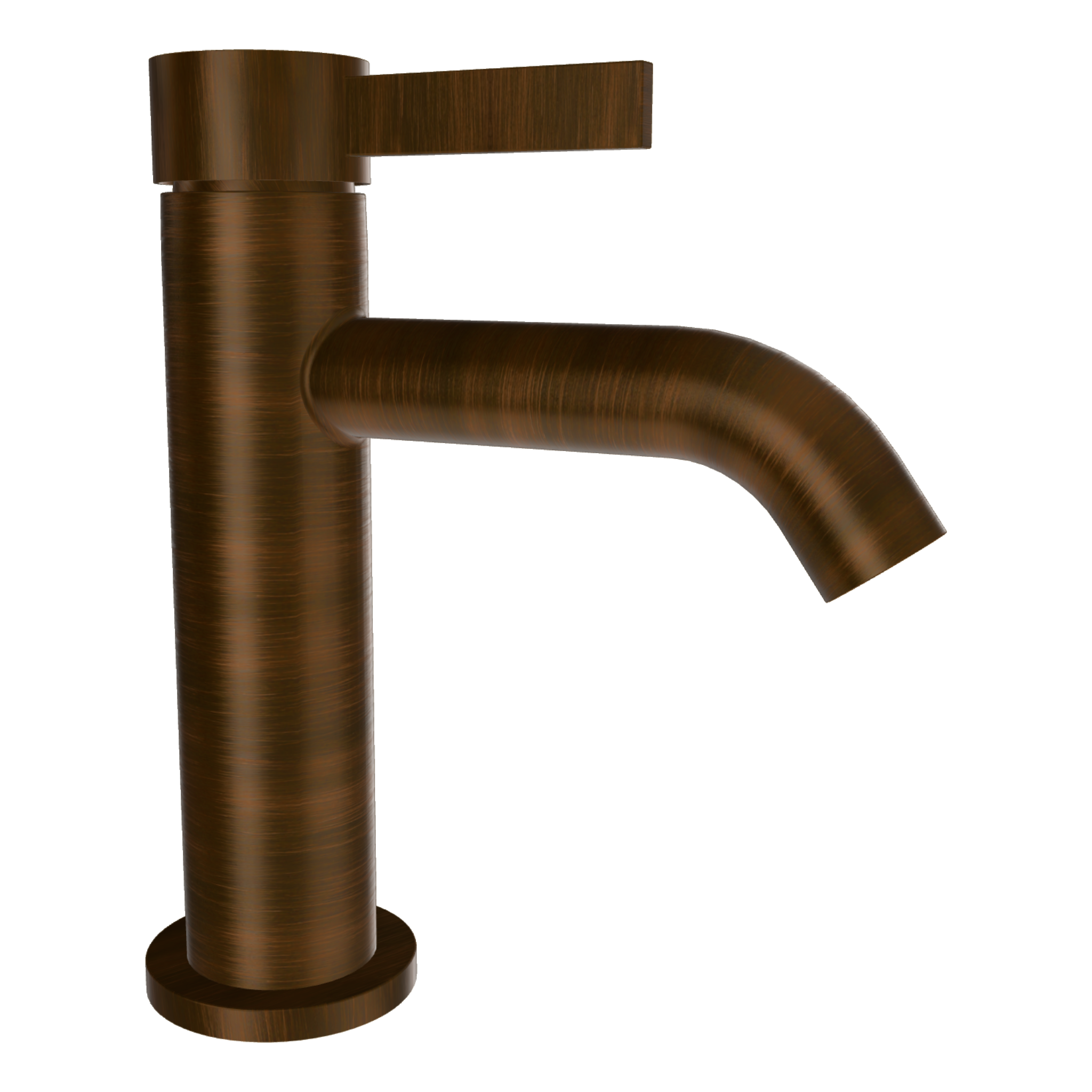 Смеситель для раковины Remer Metrica MC12BR, бронза масляная