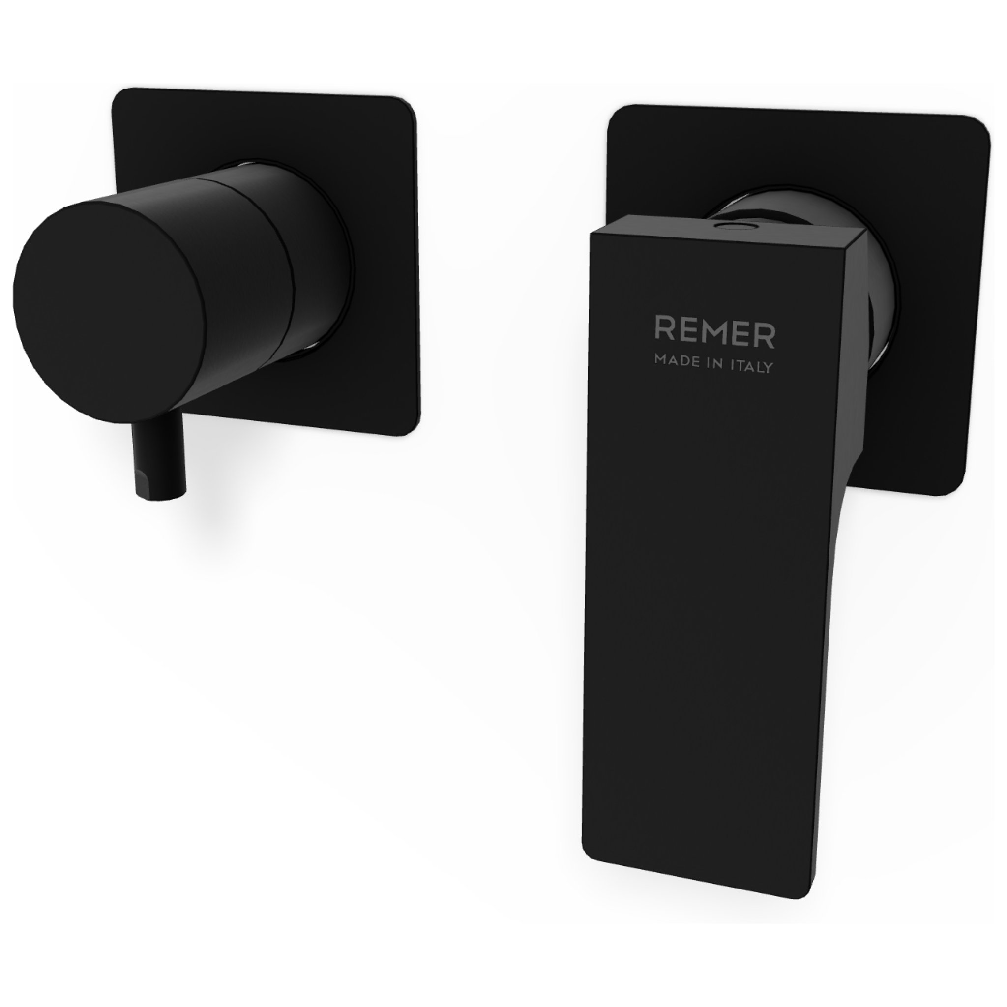 Смеситель для душа Remer Absolute AU93ZPWBNO, черный матовый