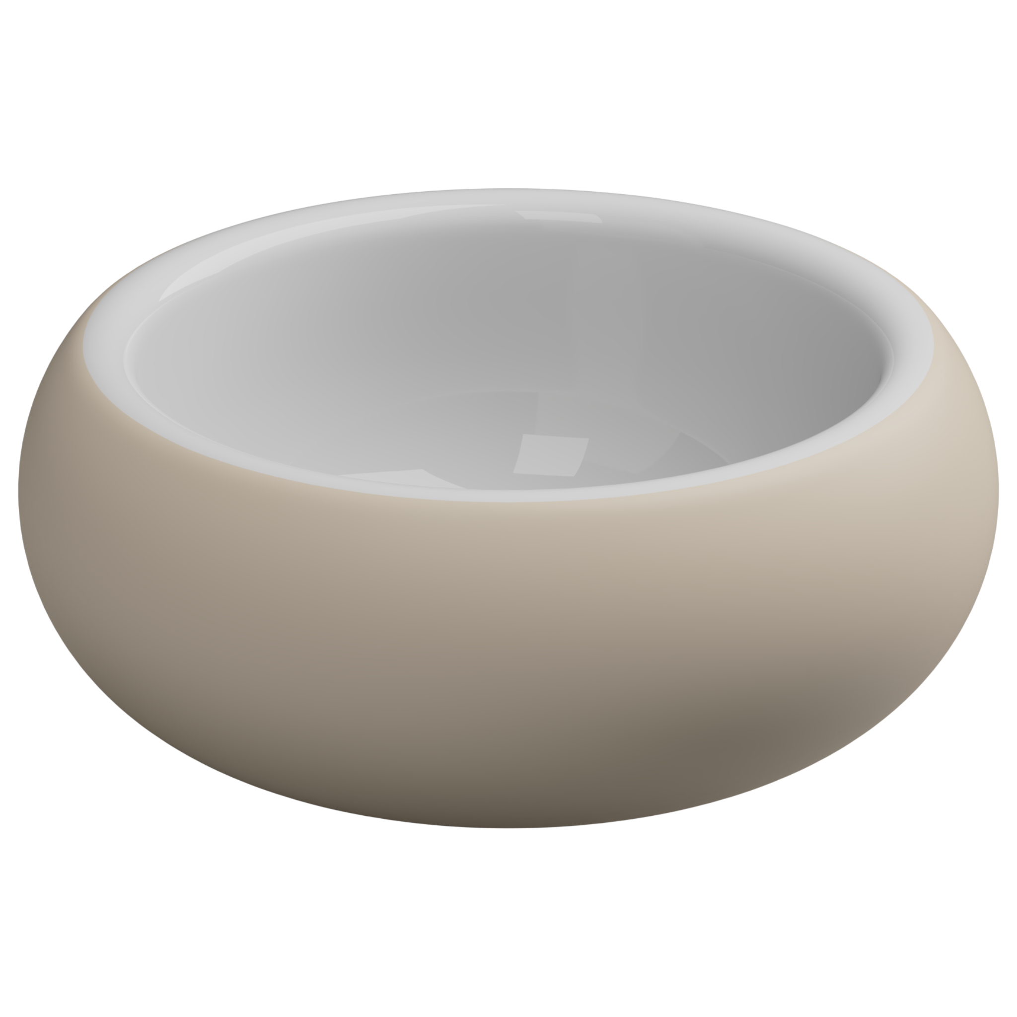 Ванна отдельностоящая 150 см GSG Ceramic Design Petra VAPE034, Sabbia Matt