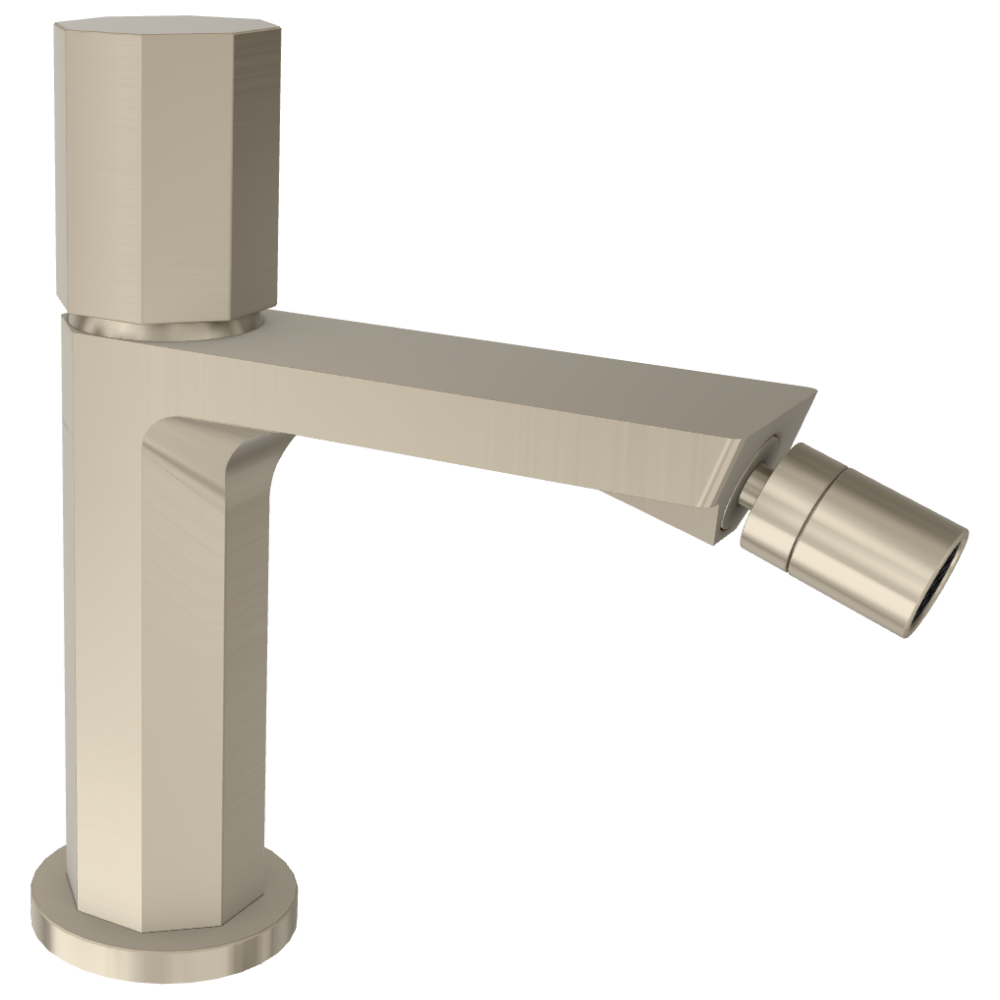 Смеситель для биде Remer Ottagono ON20CCXV, сталь