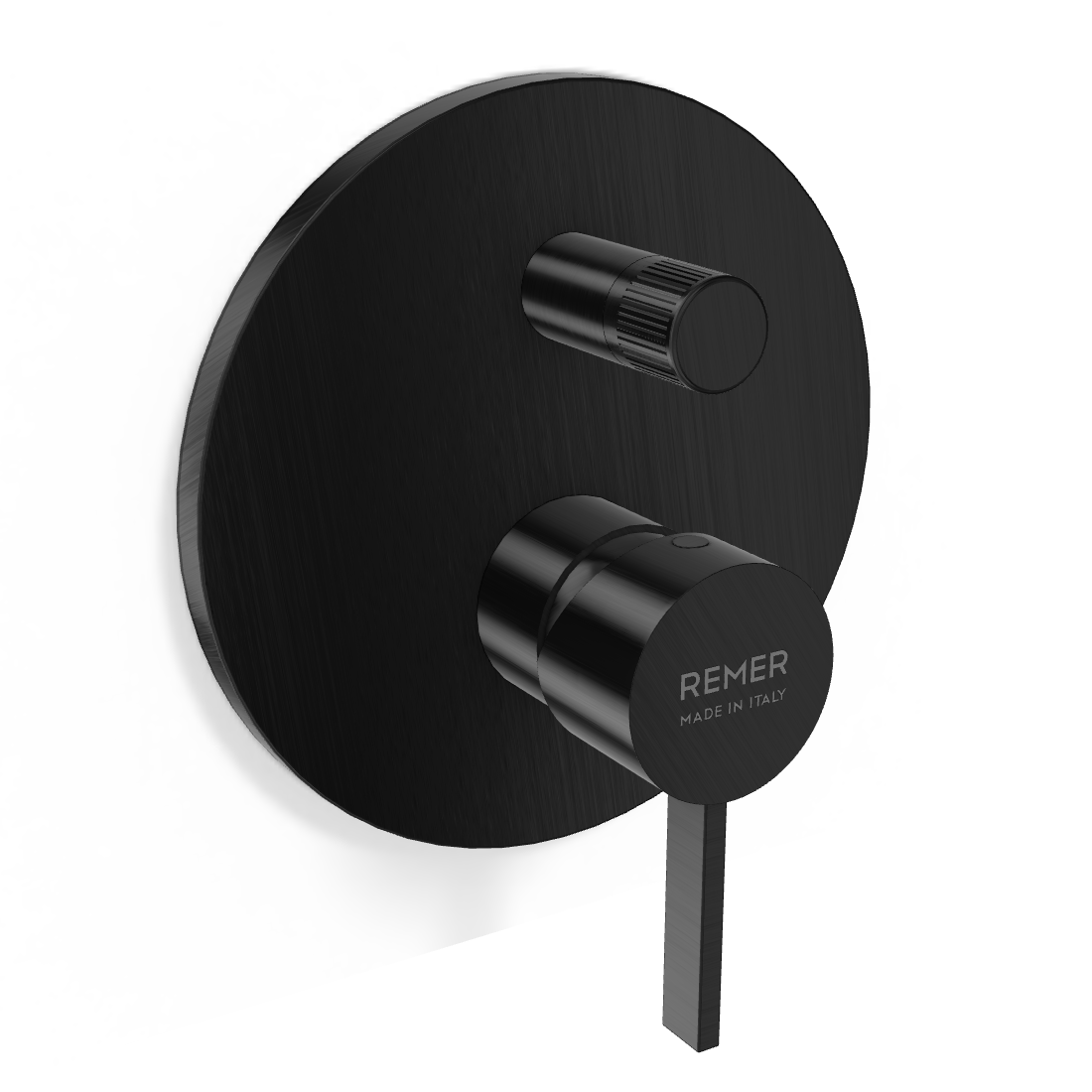 Смеситель для душа Remer Metrica MC09HGM, оружейная сталь PVD