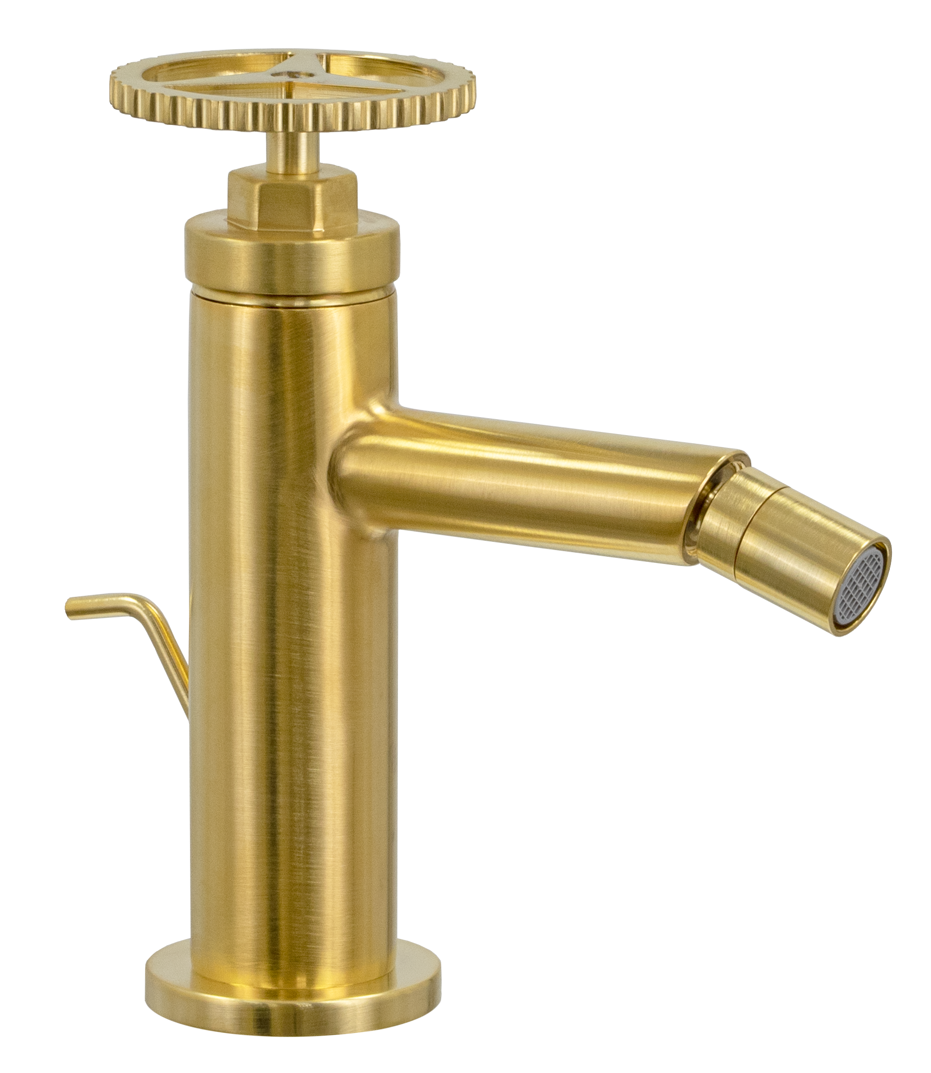 Смеситель для биде Remer Chrono CH20BG, золото брашированное