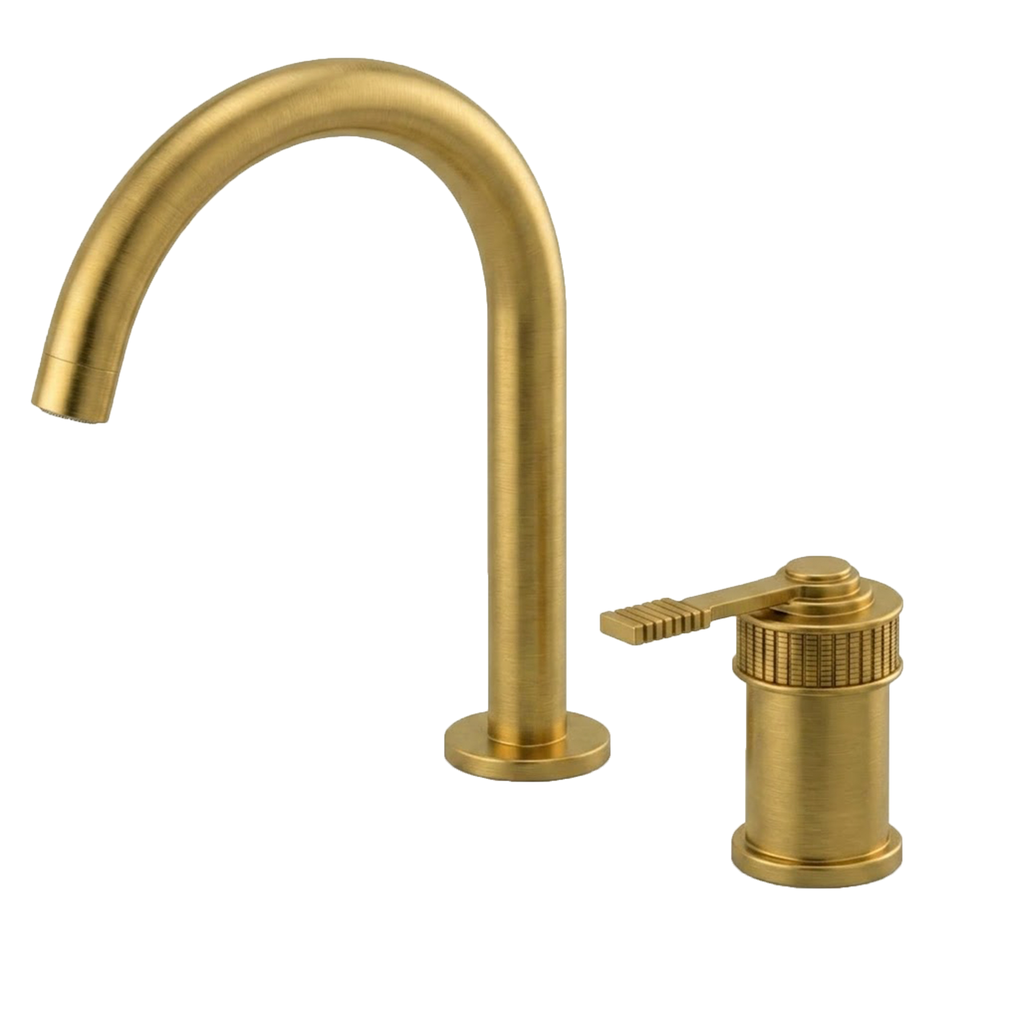 Смеситель для раковины Remer Atelier AL57BG, золото брашированное