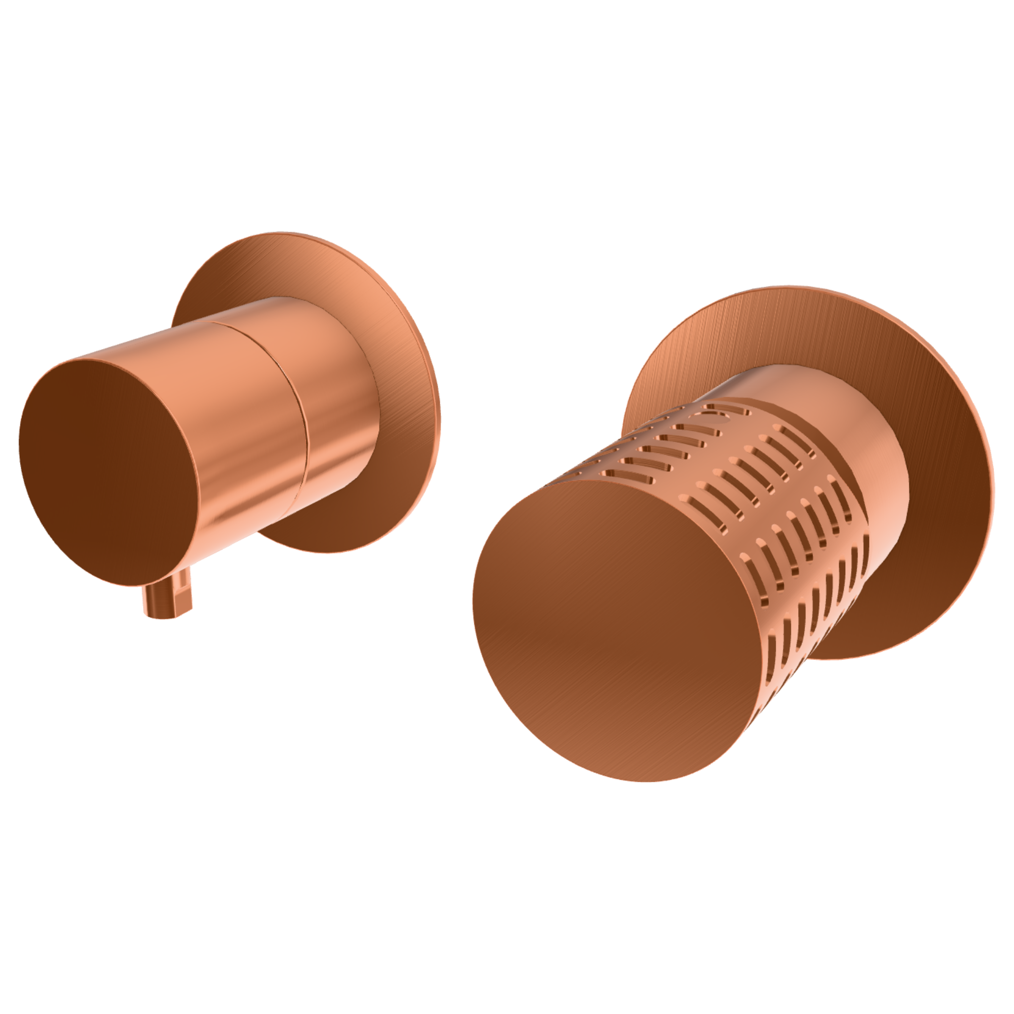 Смеситель для душа Remer Celebrity CEC92ZPWBRP, медь брашированная