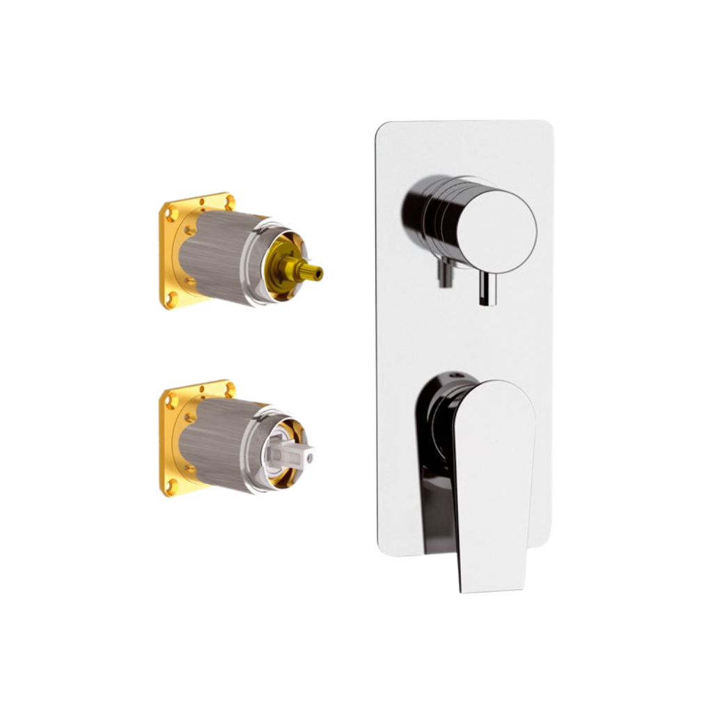 Смеситель для душа Daniel Diva DV612D2KBCR