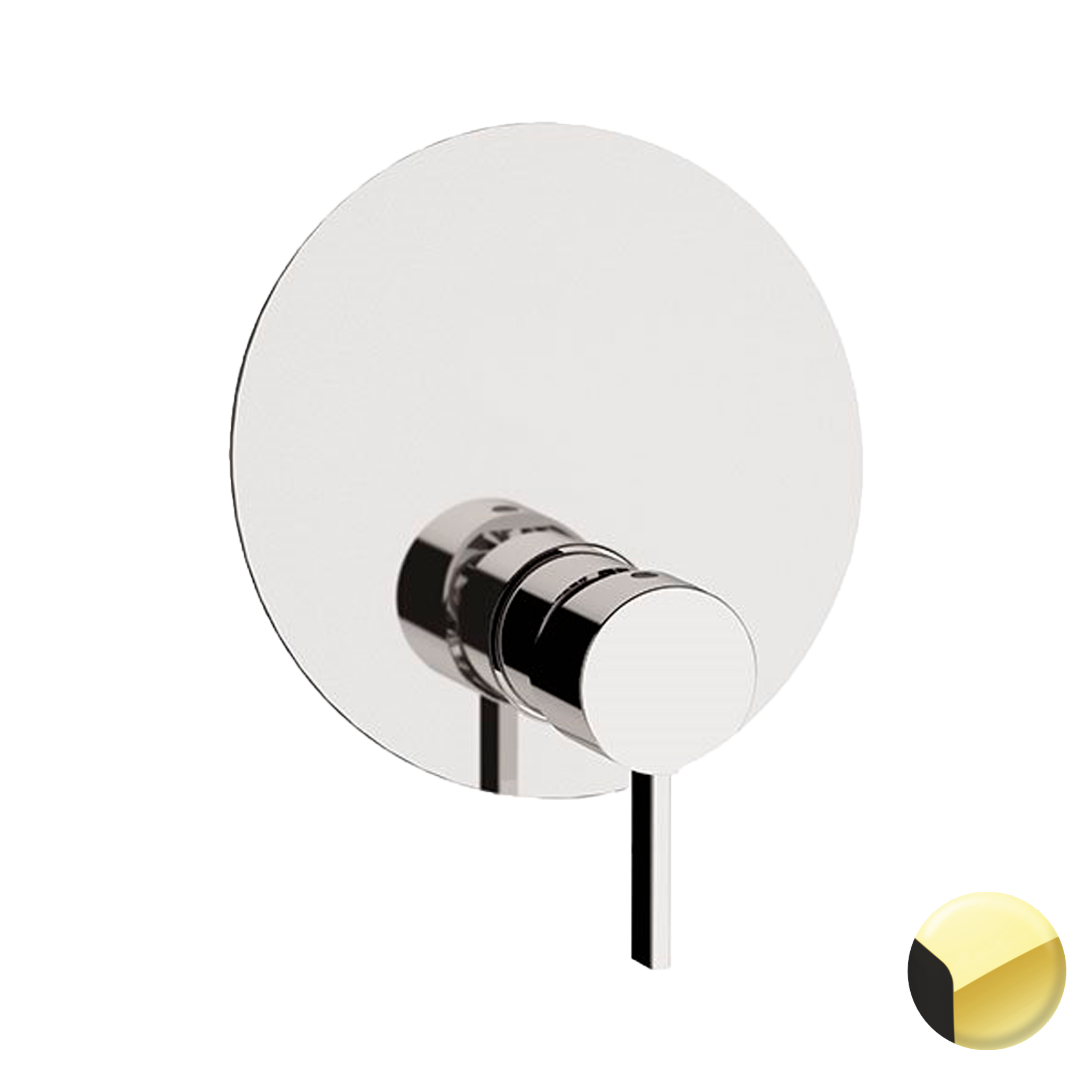 Смеситель для душа Remer Metrica MC30KBDO, золото глянцевое