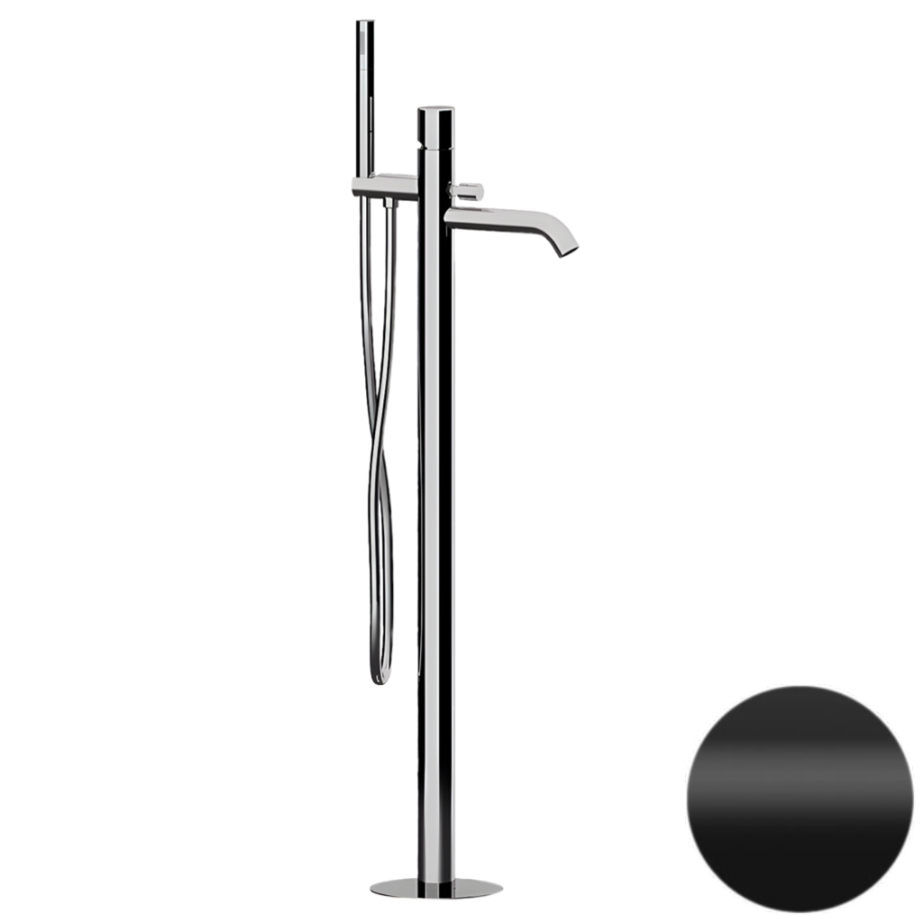 Смеситель для ванны Daniel Trilogy TG67815, чёрный матовый