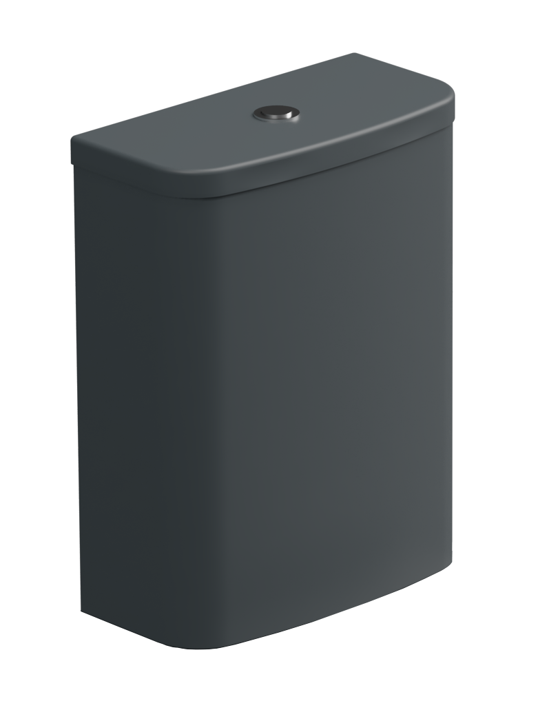 Бачок для напольного унитаза с механизмом смыва GSG Ceramic Design Like LKCIMBL028 + ACS82, Ebano Matt