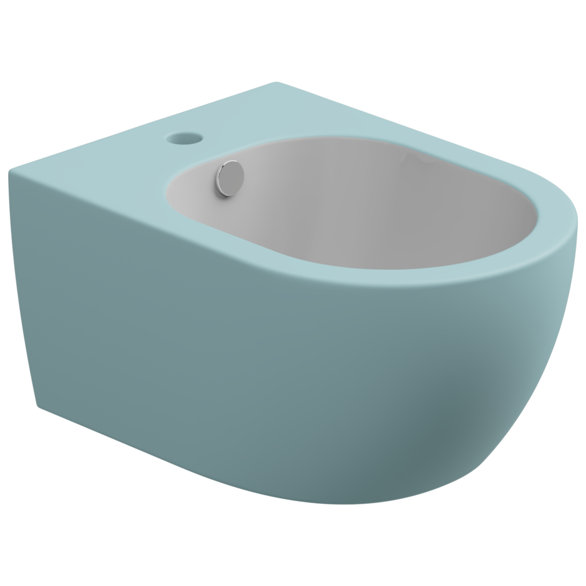 Биде подвесное биколор GSG Ceramic Design Like LKBISOBI000/037, White/Ice Matt