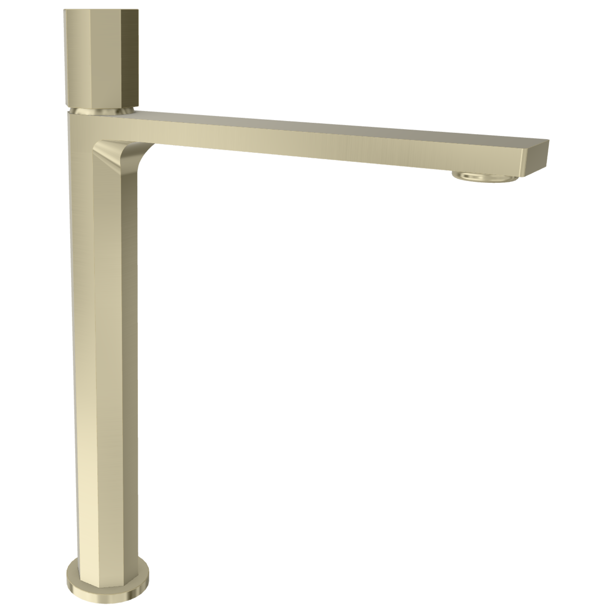 Смеситель для раковины Remer Ottagono ON11LXLNZ, никель брашированный PVD