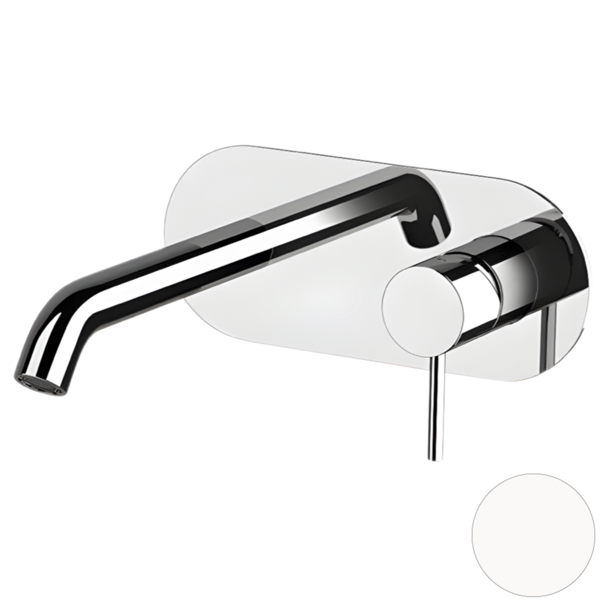 Смеситель для раковины Remer X Style X15WBBO, белый матовый