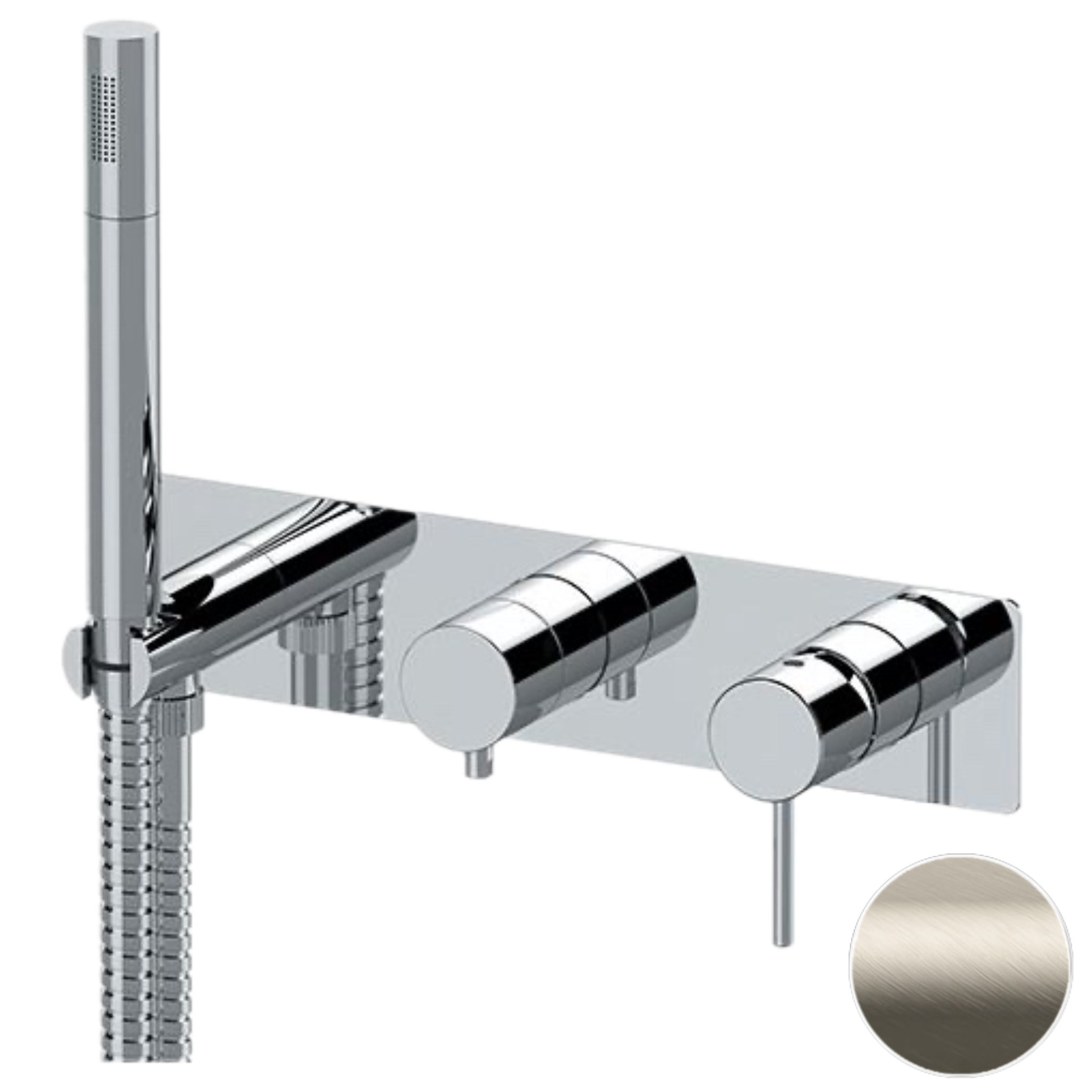 Смеситель для душа Remer X Style X97D3WBXV, сталь