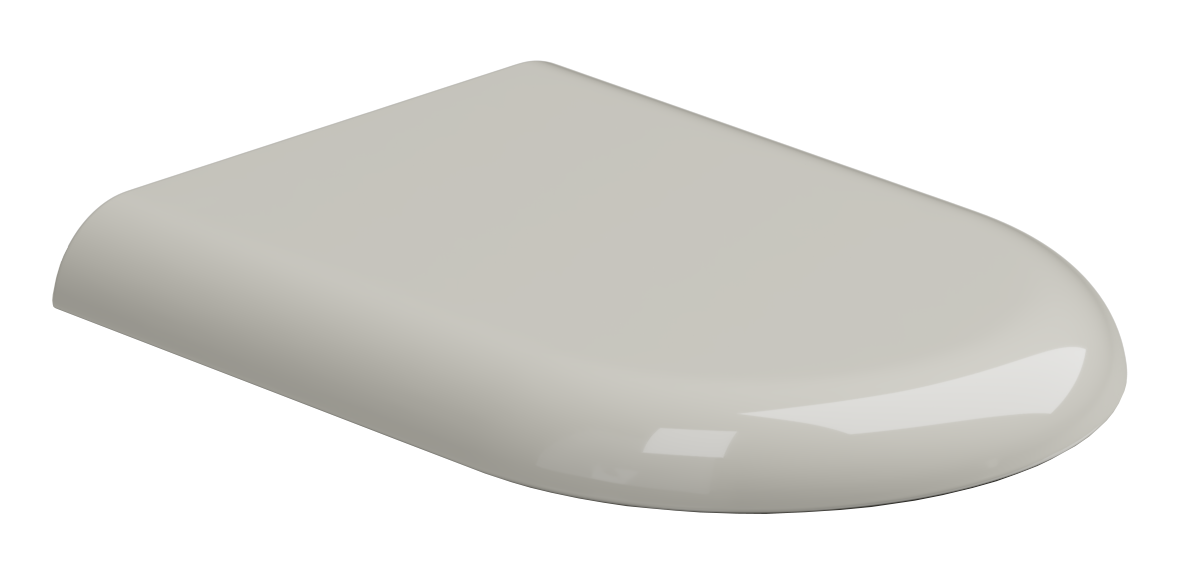 Крышка с сиденьем для подвесного унитаза с микролифтом GSG Ceramic Design Petra PECOPRTICR013, пергамон глянцевый