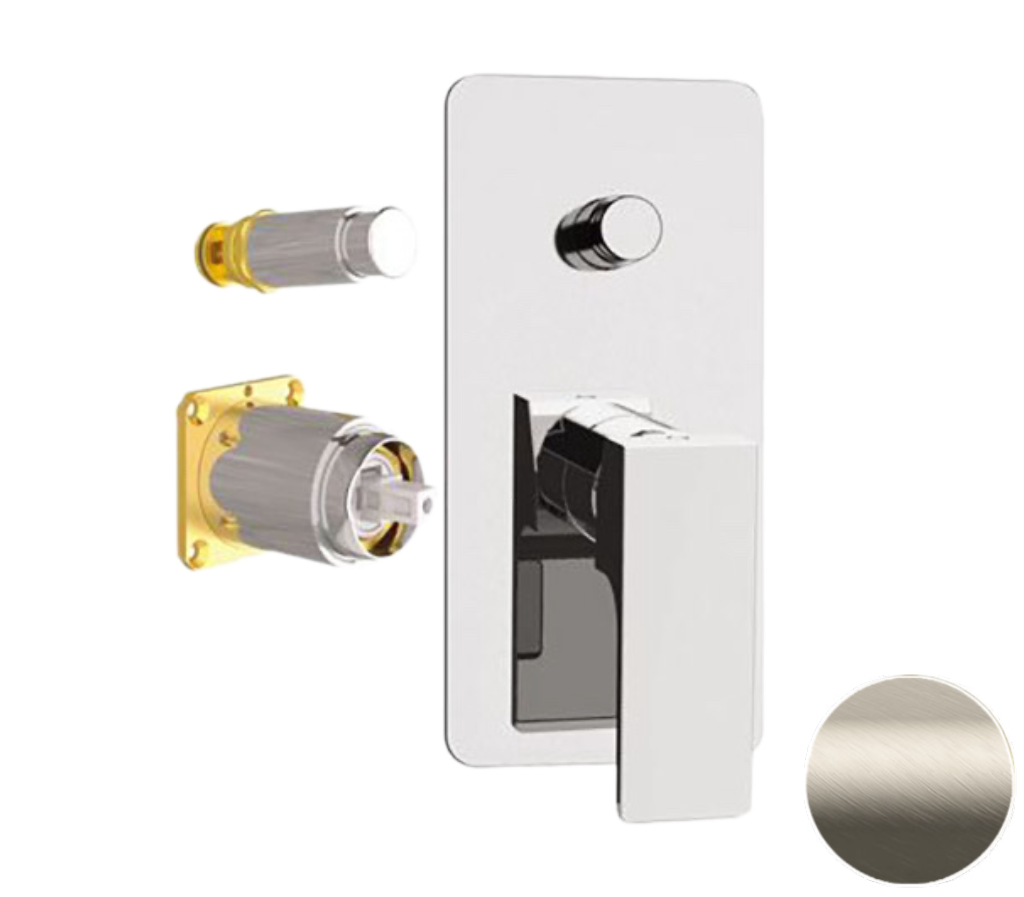 Смеситель для душа Remer Absolute AU09KBXV, сталь