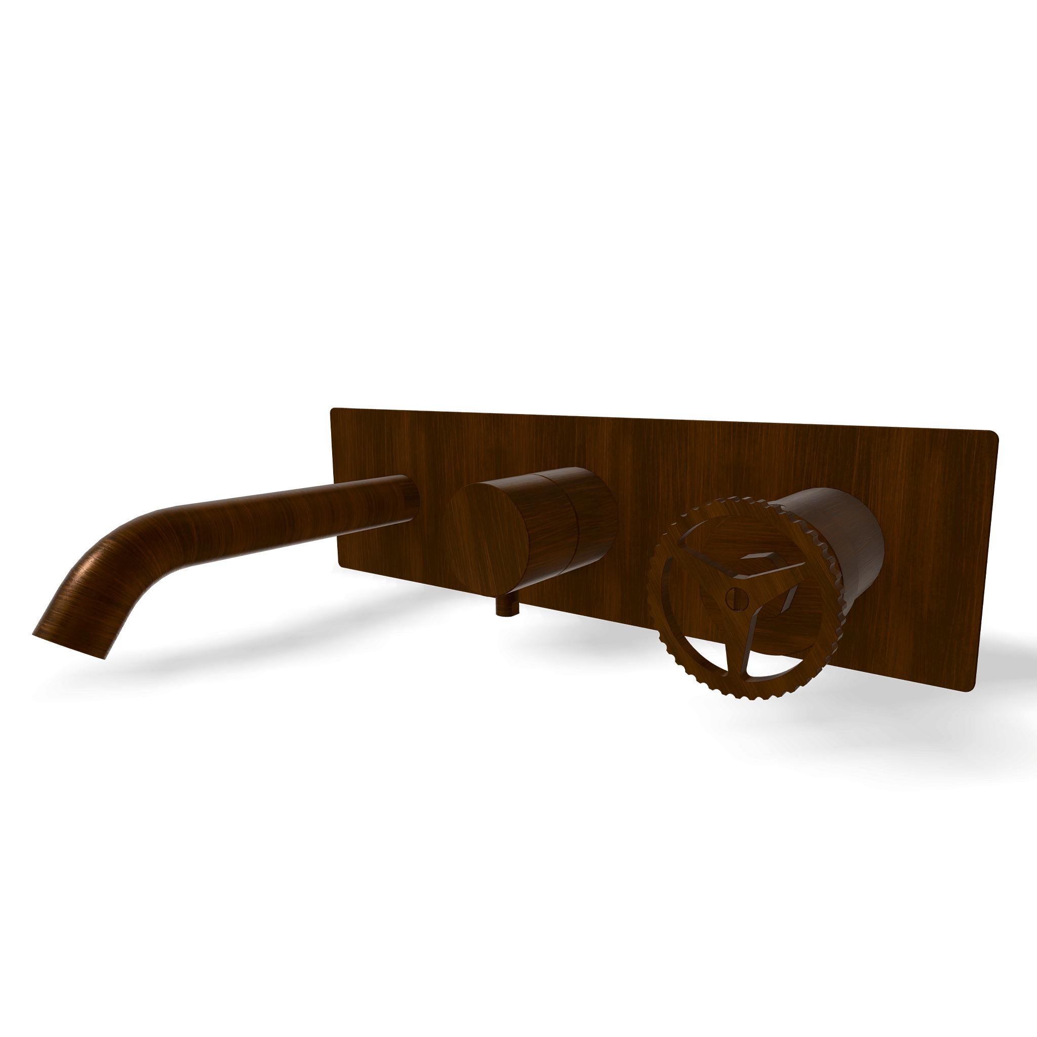 Смеситель для ванны Remer Chrono CH54D2WBBR, бронза масляная