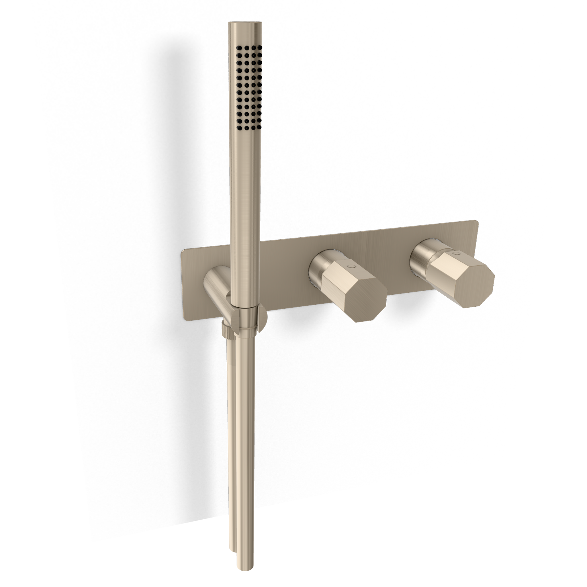 Смеситель для душа Remer Ottagono ON97D2WBXV, сталь