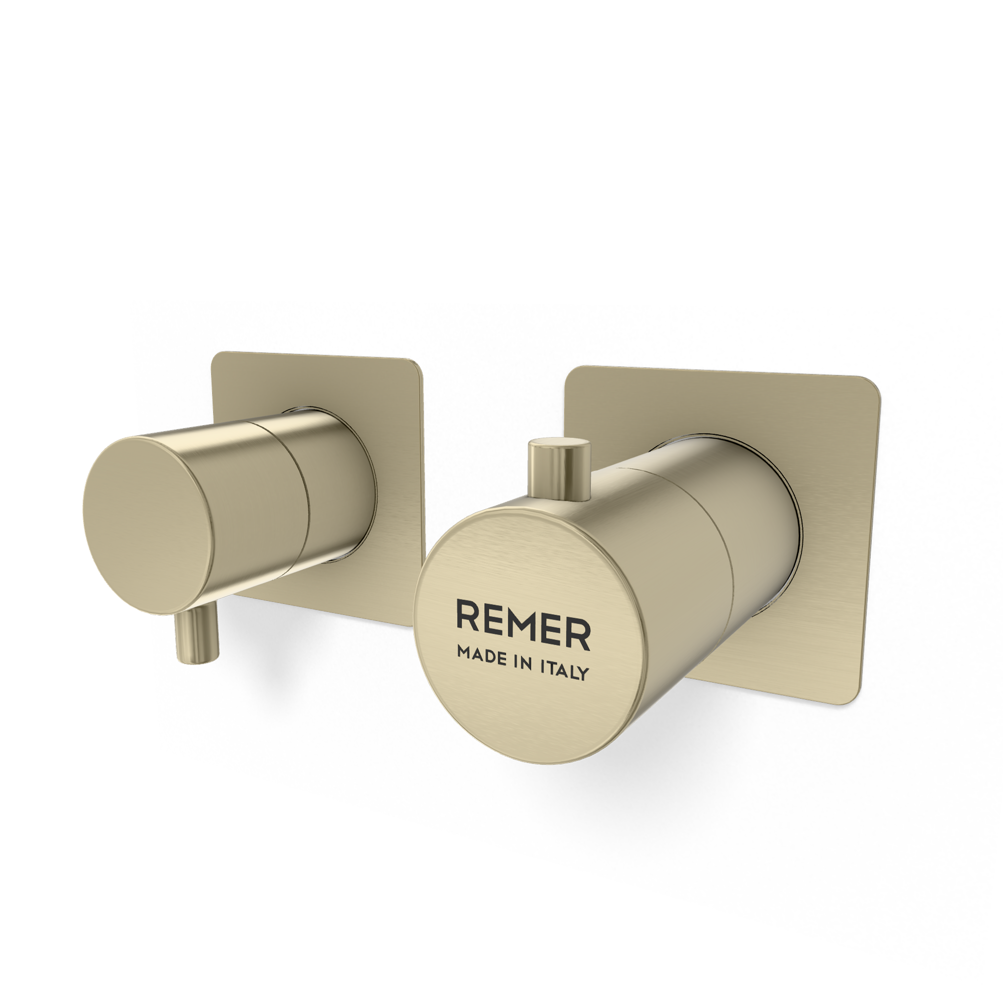 Смеситель для душа Remer X Style XT93ZQPWBNZ, никель брашированный PVD