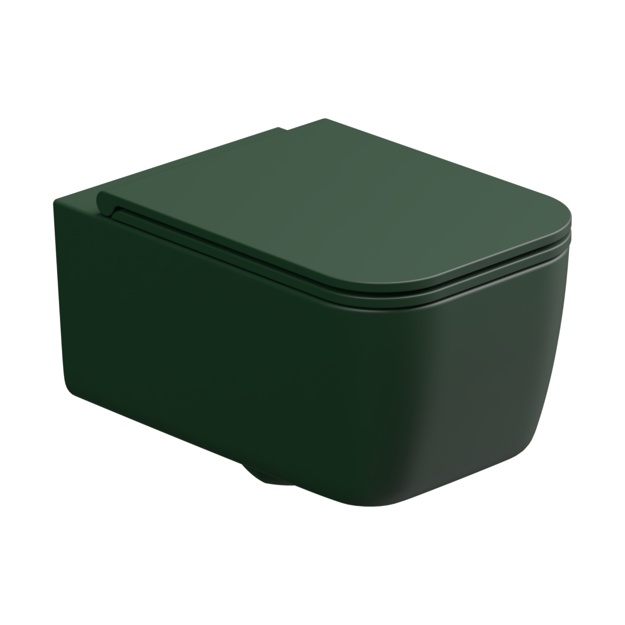 Чаша подвесного унитаза GSG Ceramic Design Brio BRWCSO036, Smeraldo Matt