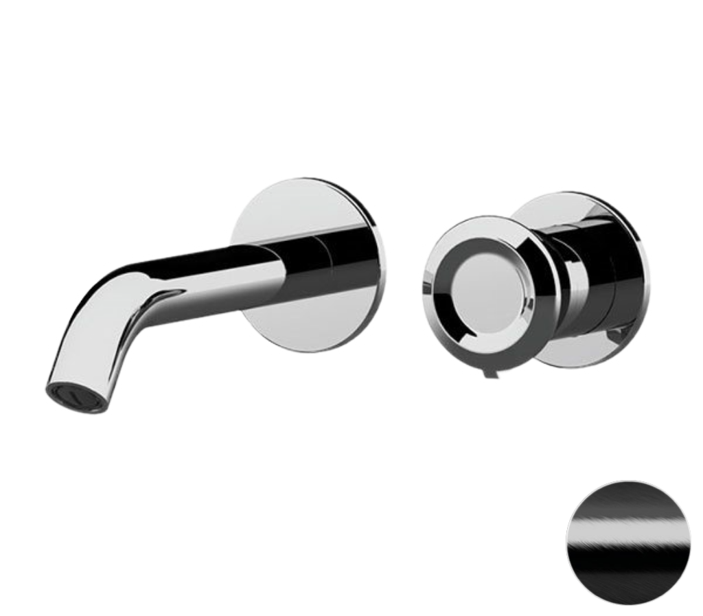 Смеситель для раковины Remer Element ET15PCFP, черный брашированный хром