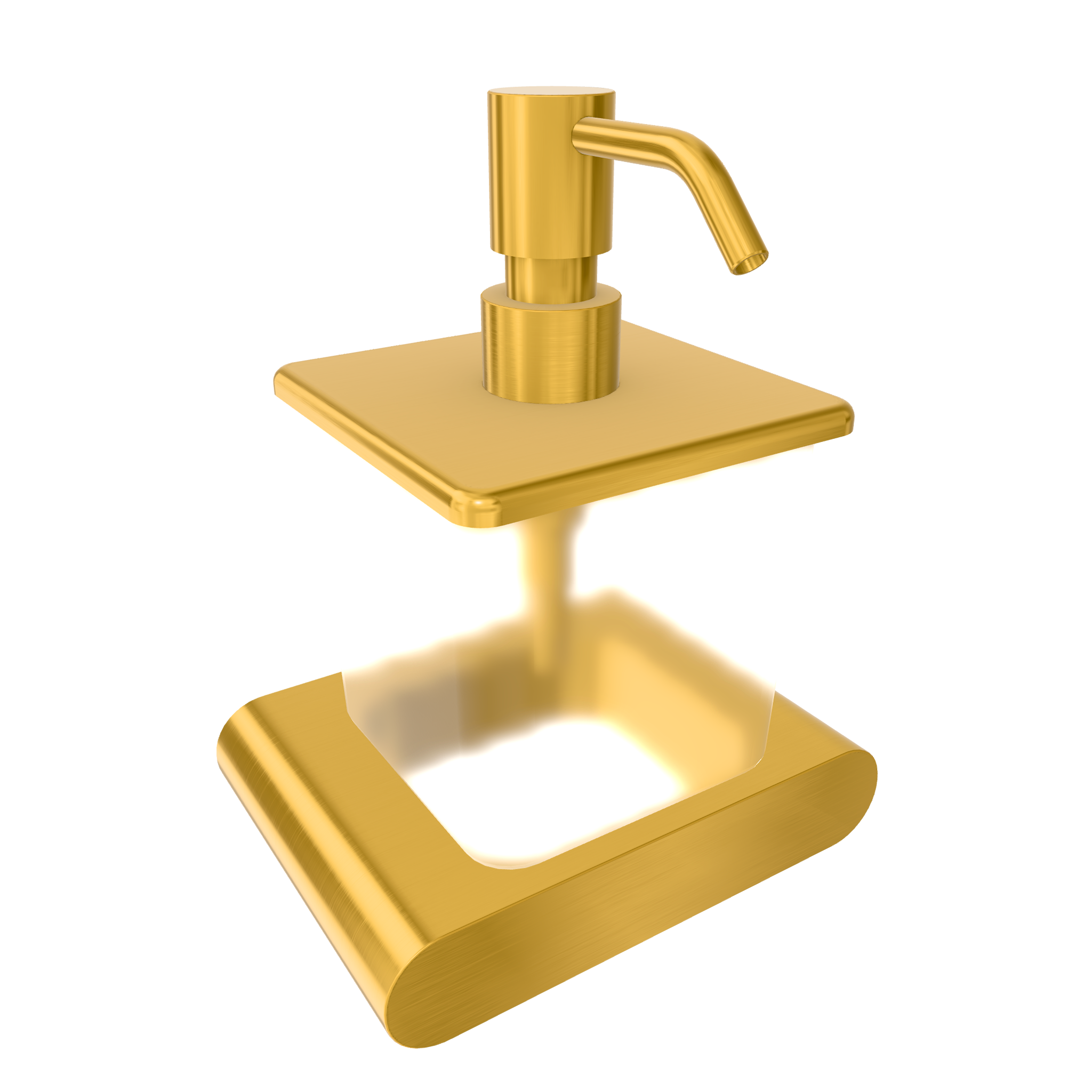 Дозатор Remer Lounge LN13BG, золото брашированное