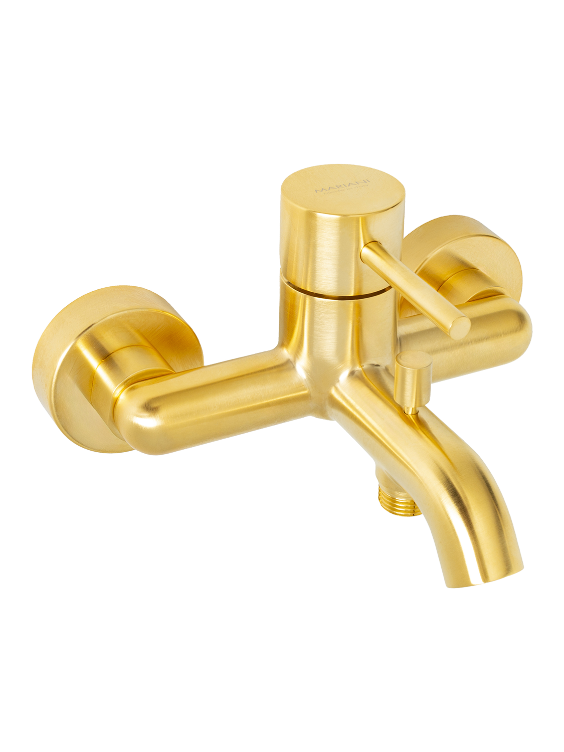 Смеситель для ванны Mariani Next B22212NS, золото брашированное