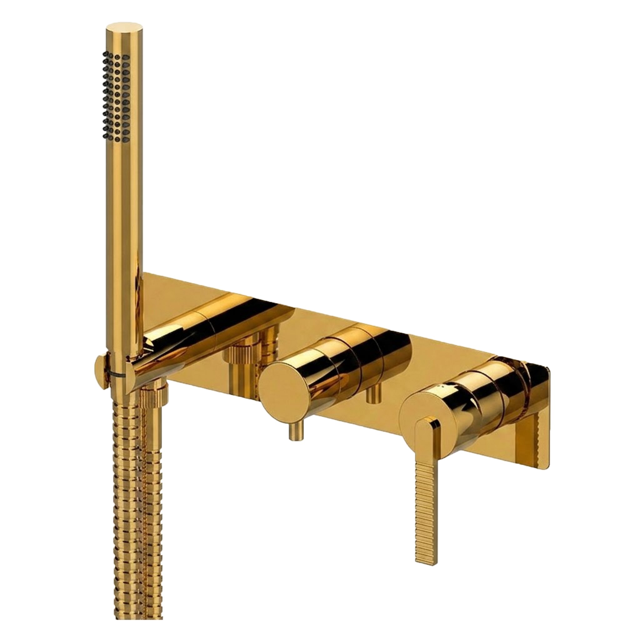 Смеситель для душа Daniel Regency RN712D3PWBGP, золото глянцевое PVD