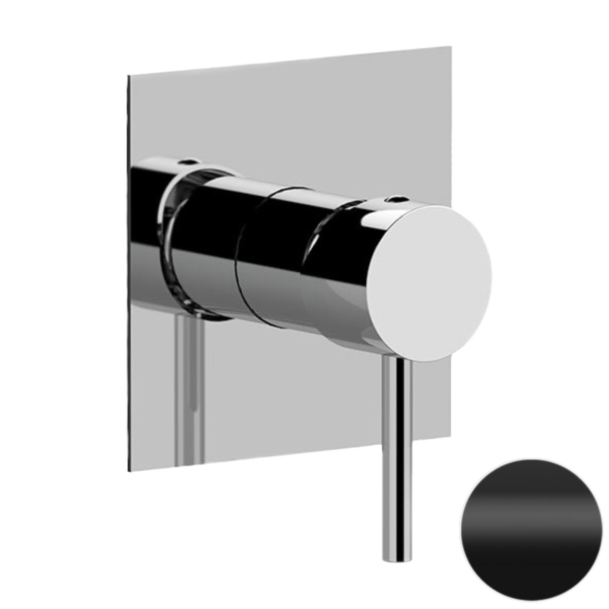 Смеситель для душа Remer X Style X30QNO, черный матовый