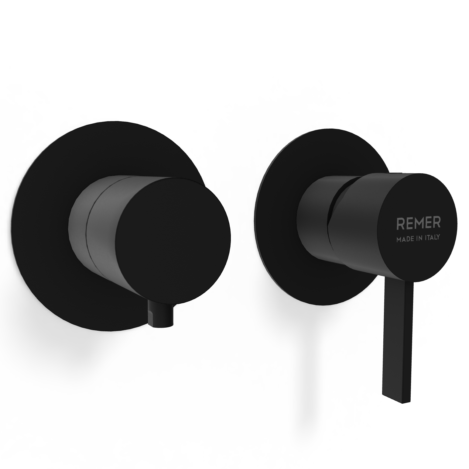 Смеситель для душа Remer Metrica MC92ZPWBNO, черный матовый