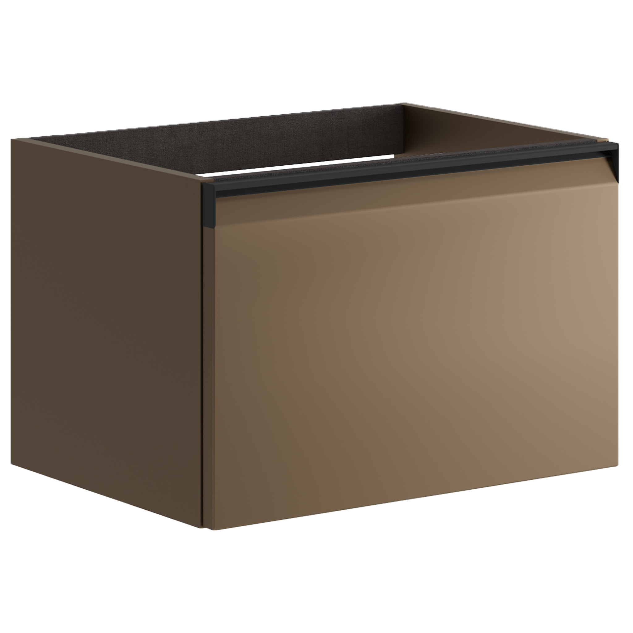 Тумба для раковины с 1 ящиком 60 см Onsen Fusion 78-BP-060-K1-Z02, бронза