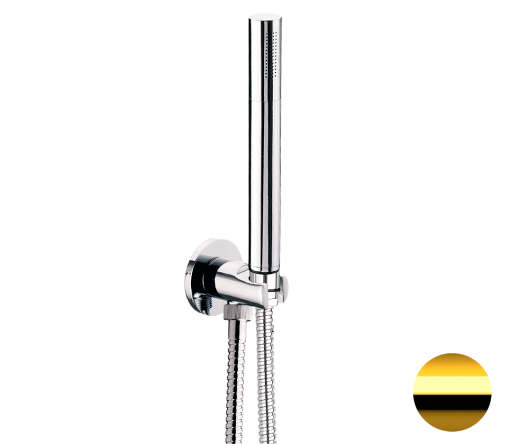 Комплект для душа Remer 337M317MCBG, золото брашированное
