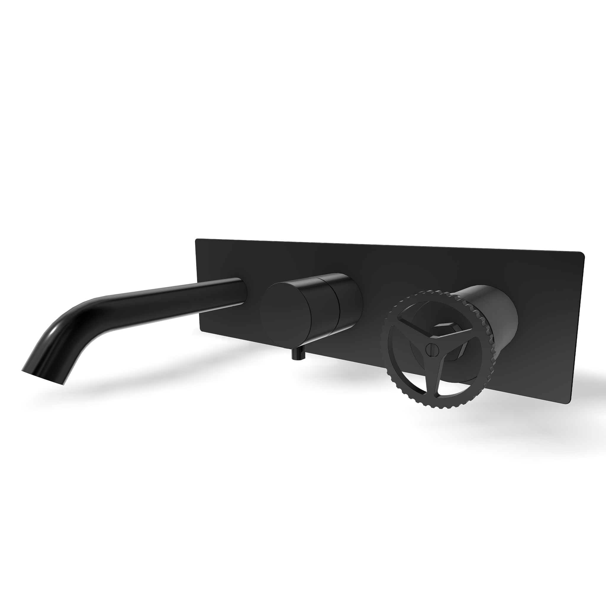 Смеситель для ванны Remer Chrono CH54D3WBCFP, черный брашированный хром