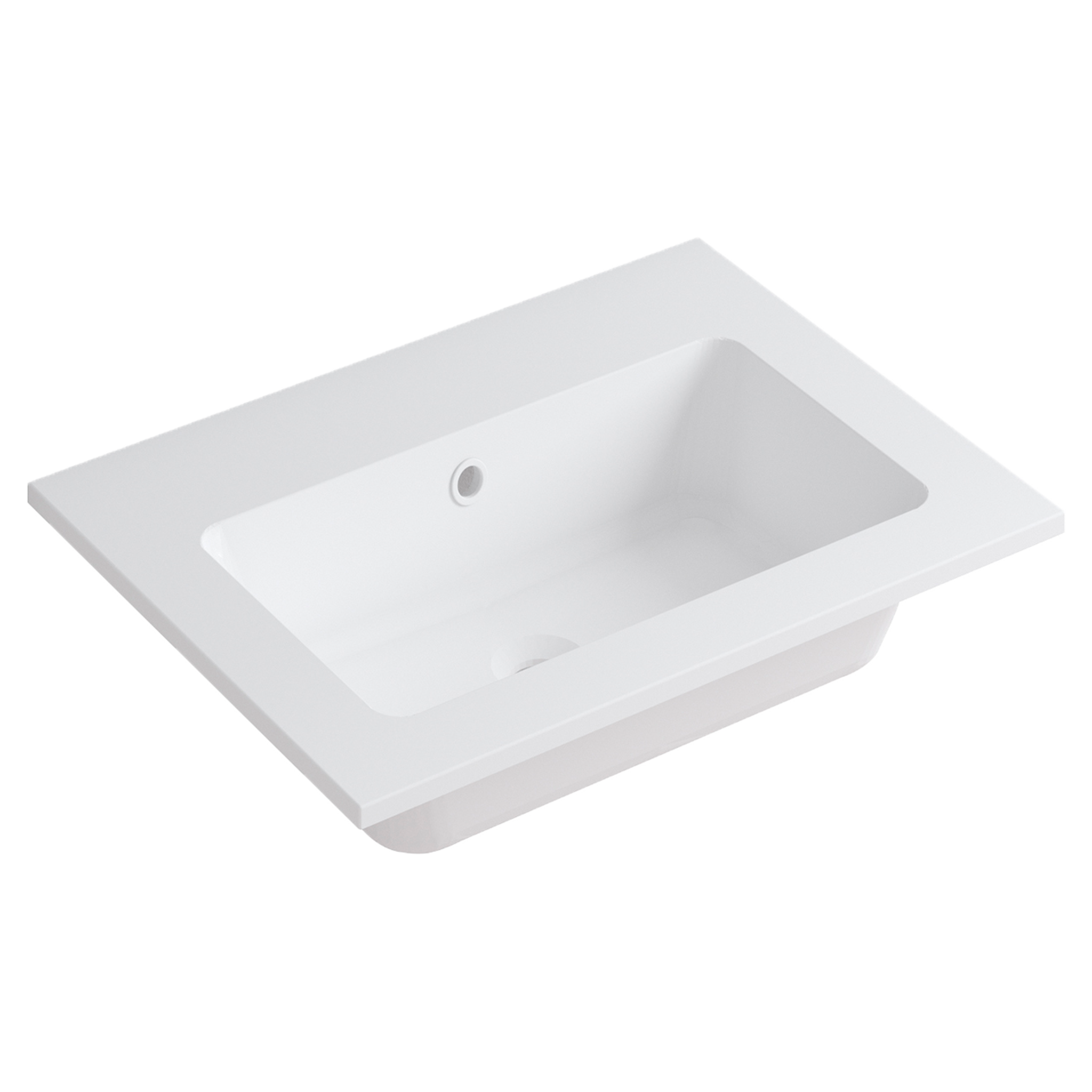 Раковина для тумбы 60 см Onsen 18MT-060-CX-MBI, белый матовый