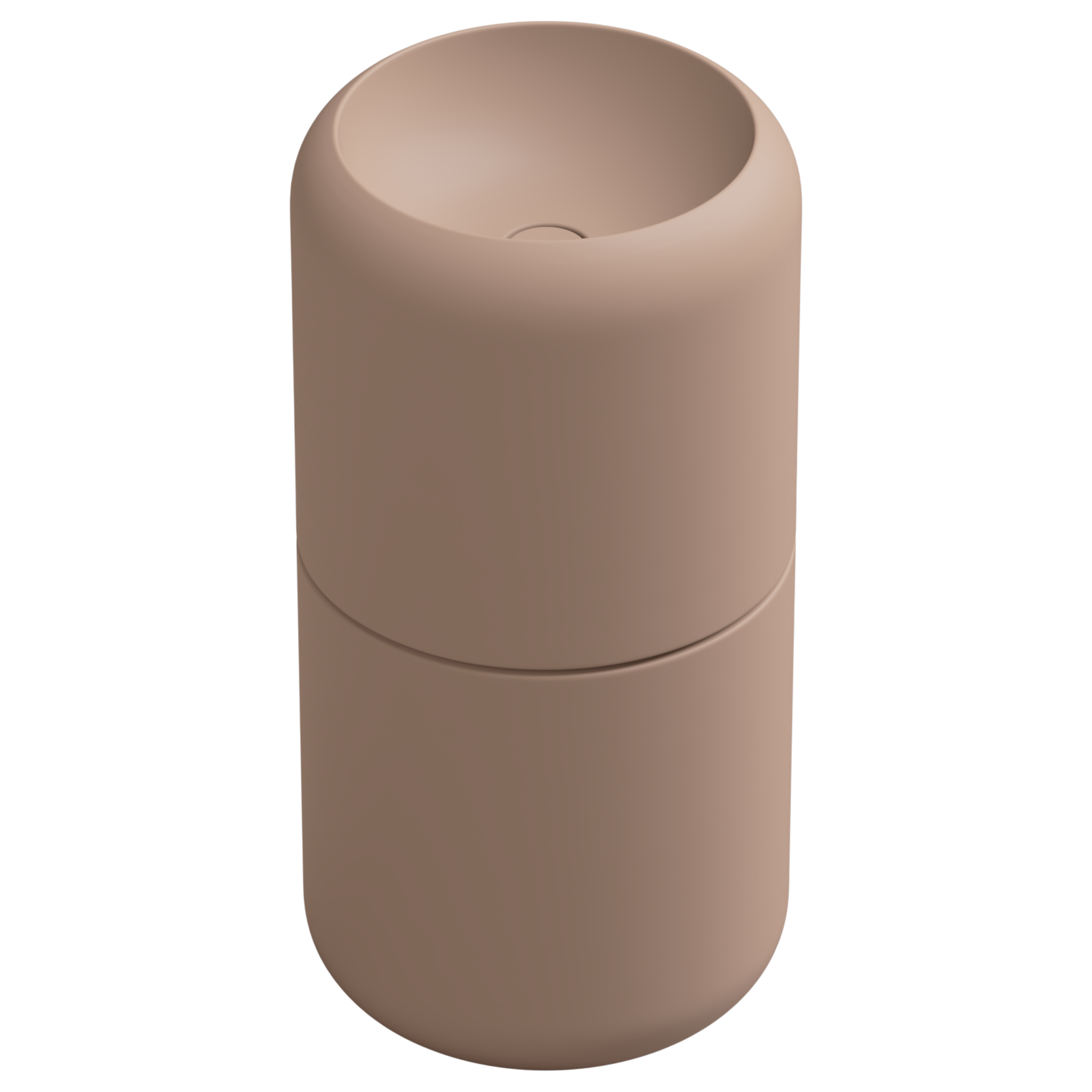 Раковина напольная 42 см GSG Ceramic Design Petra PELAVCOLFS032, Cipria Matt