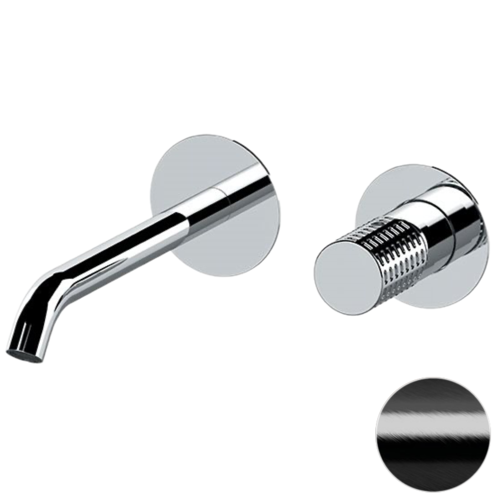 Смеситель для раковины Remer Celebrity CEC15PWBCFP, черный брашированный хром