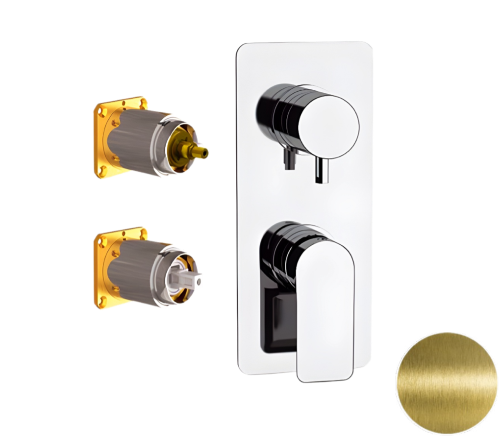 Смеситель для душа Remer Infinity I93KBVO, состаренная латунь