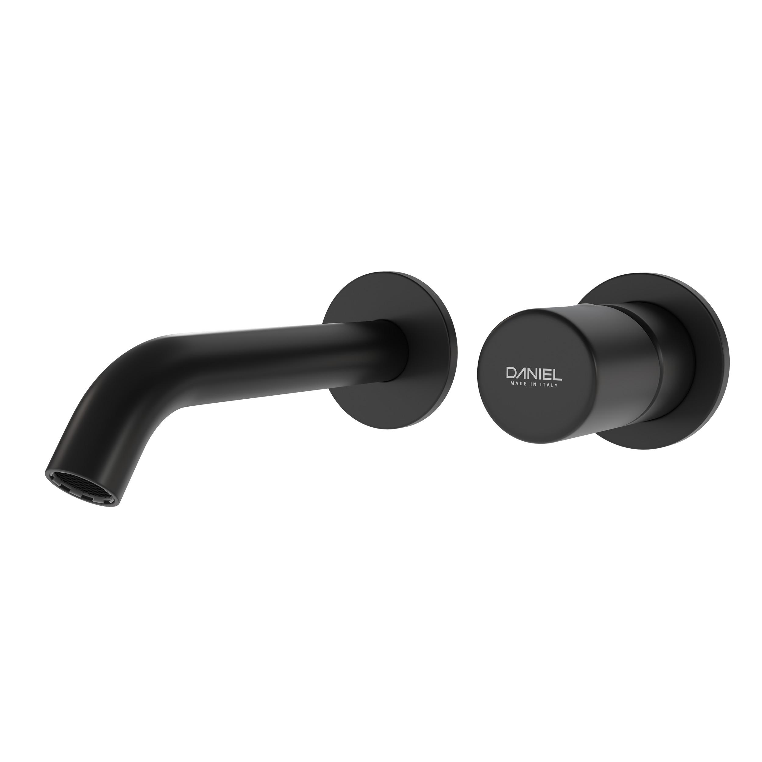 Смеситель для раковины Daniel Trilogy TG632P15, чёрный матовый