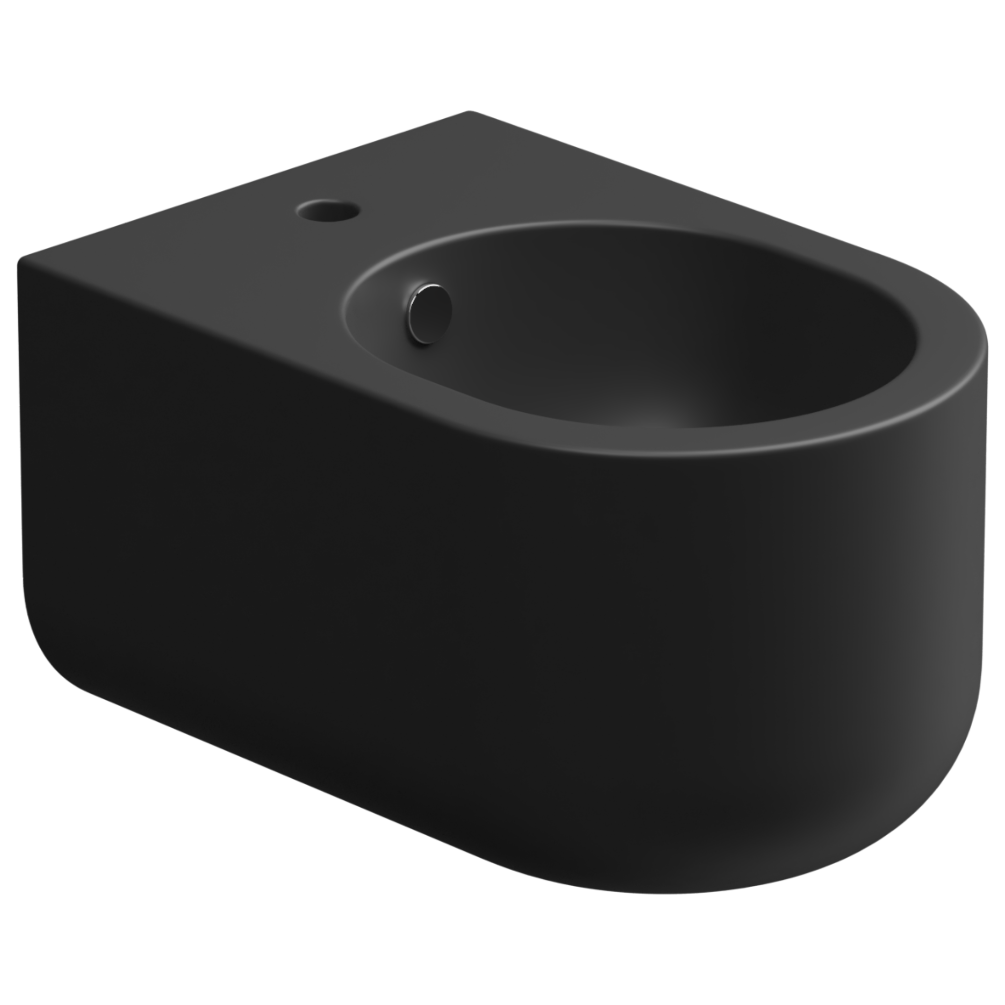 Биде подвесное GSG Ceramic Design Petra PEBISO003, черный матовый