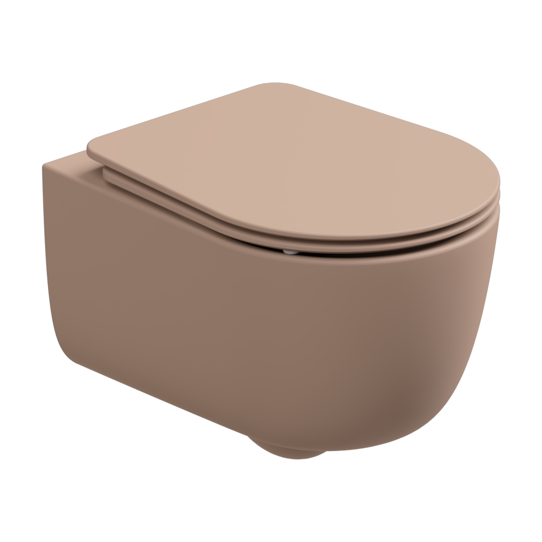 Чаша подвесного унитаза со смывом Smart Clean GSG Ceramic Design Hit! HIWCSO032, Cipria Matt