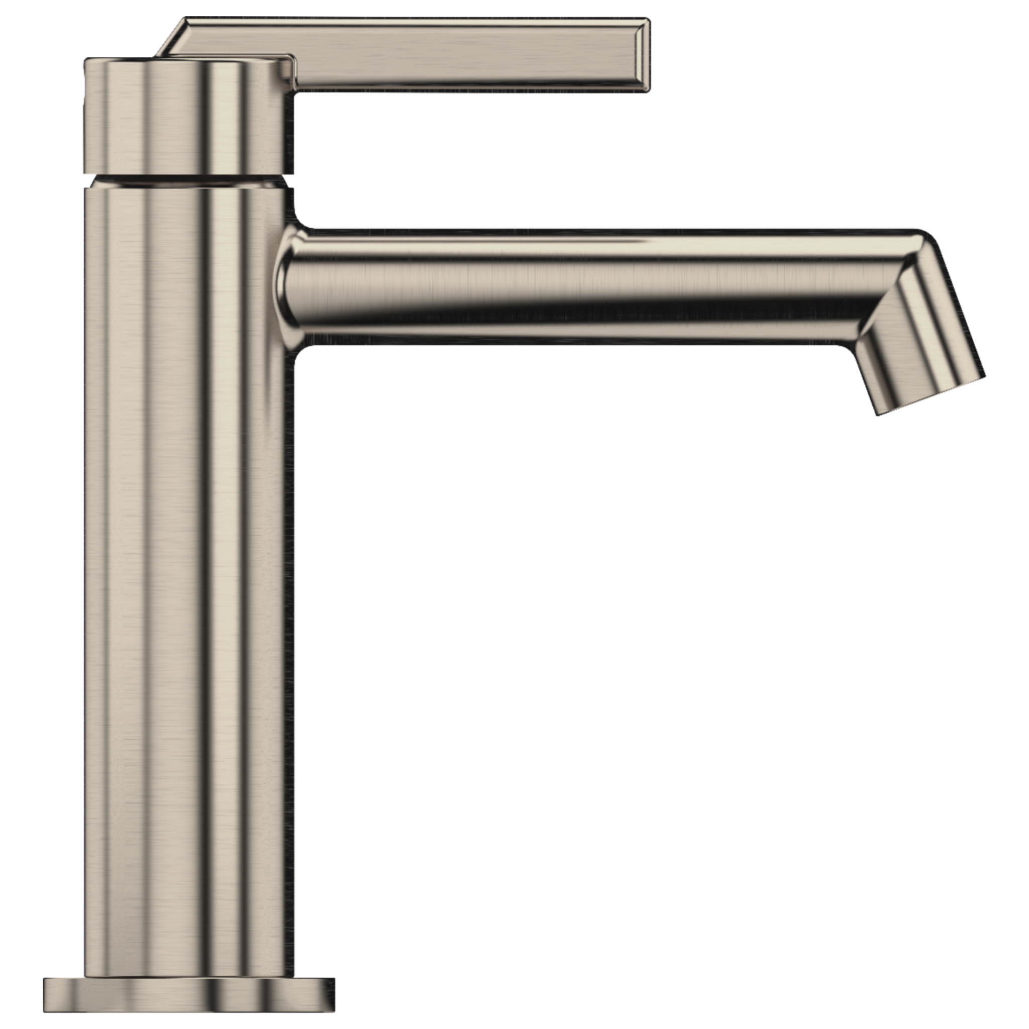 Смеситель для раковины Daniel Reverso RV606NNZ, никель брашированный PVD