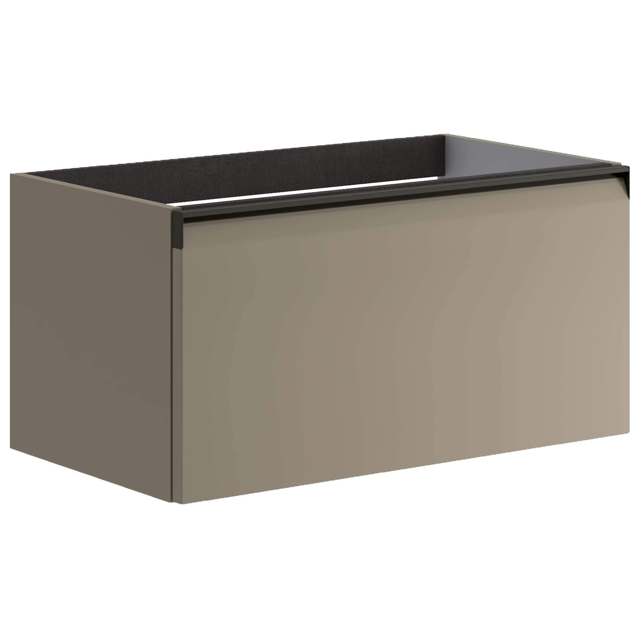 Тумба для раковины с 1 ящиком 80 см Onsen Fusion 78-BP-080-K1-M16, орех